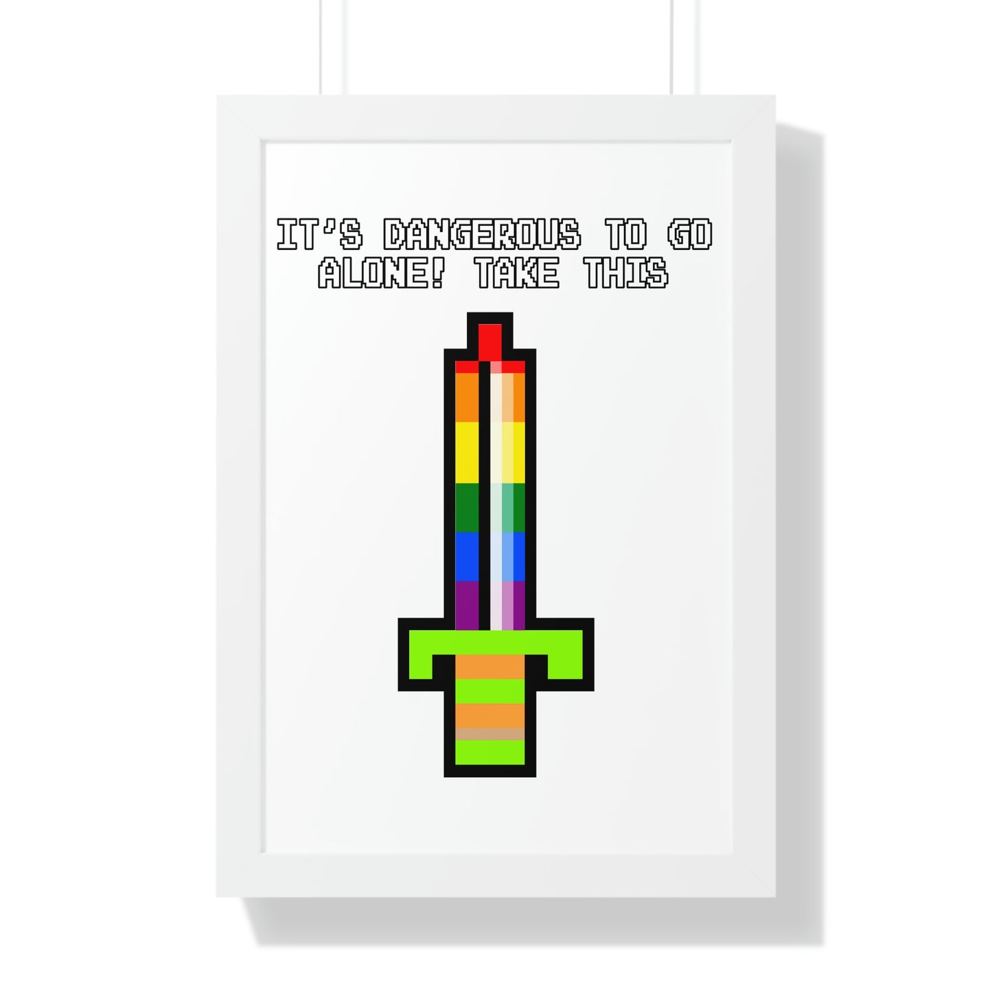 The Legend of Zelda Framed Poster - Going Solo