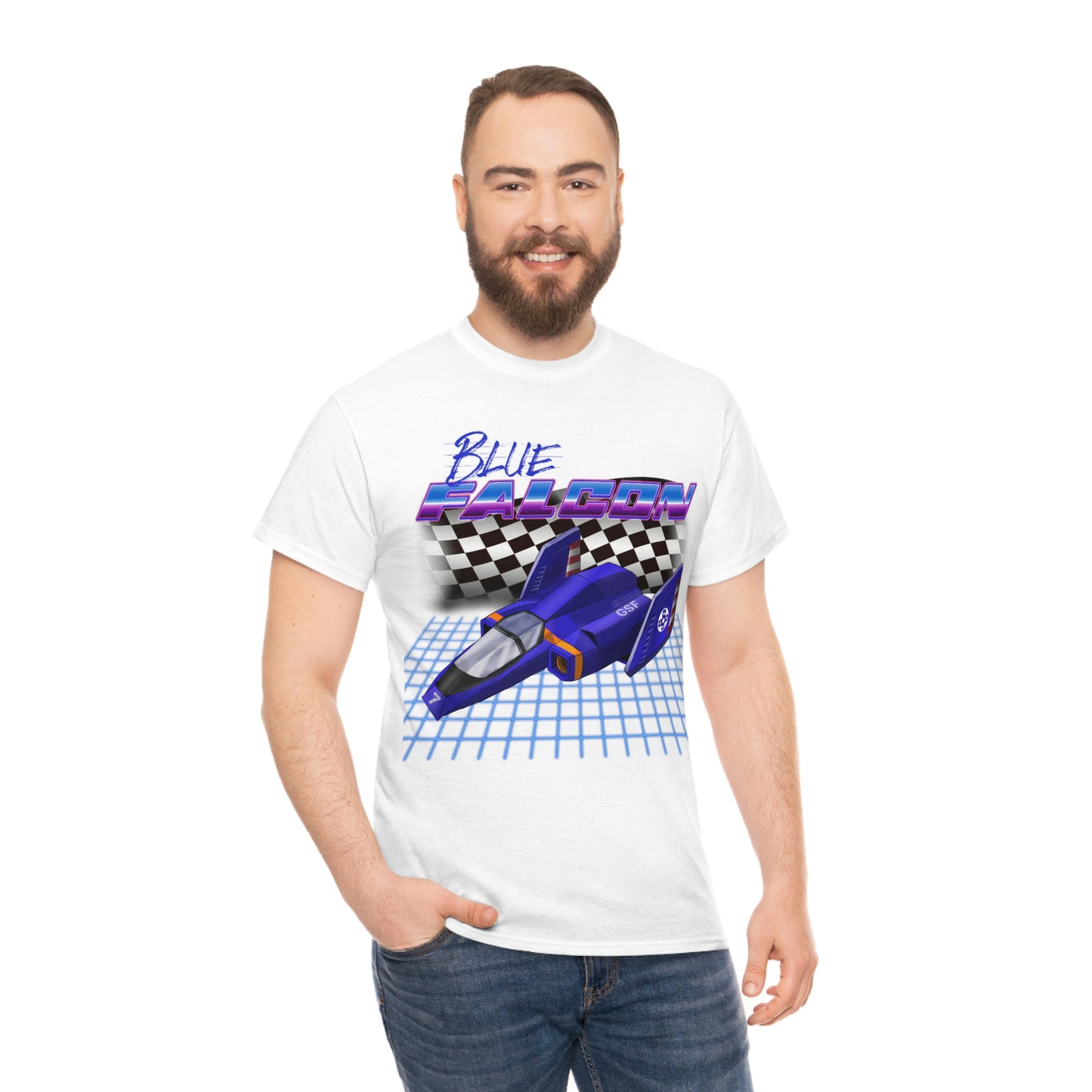 F-ZERO Men's Tee - Blue Falcon
