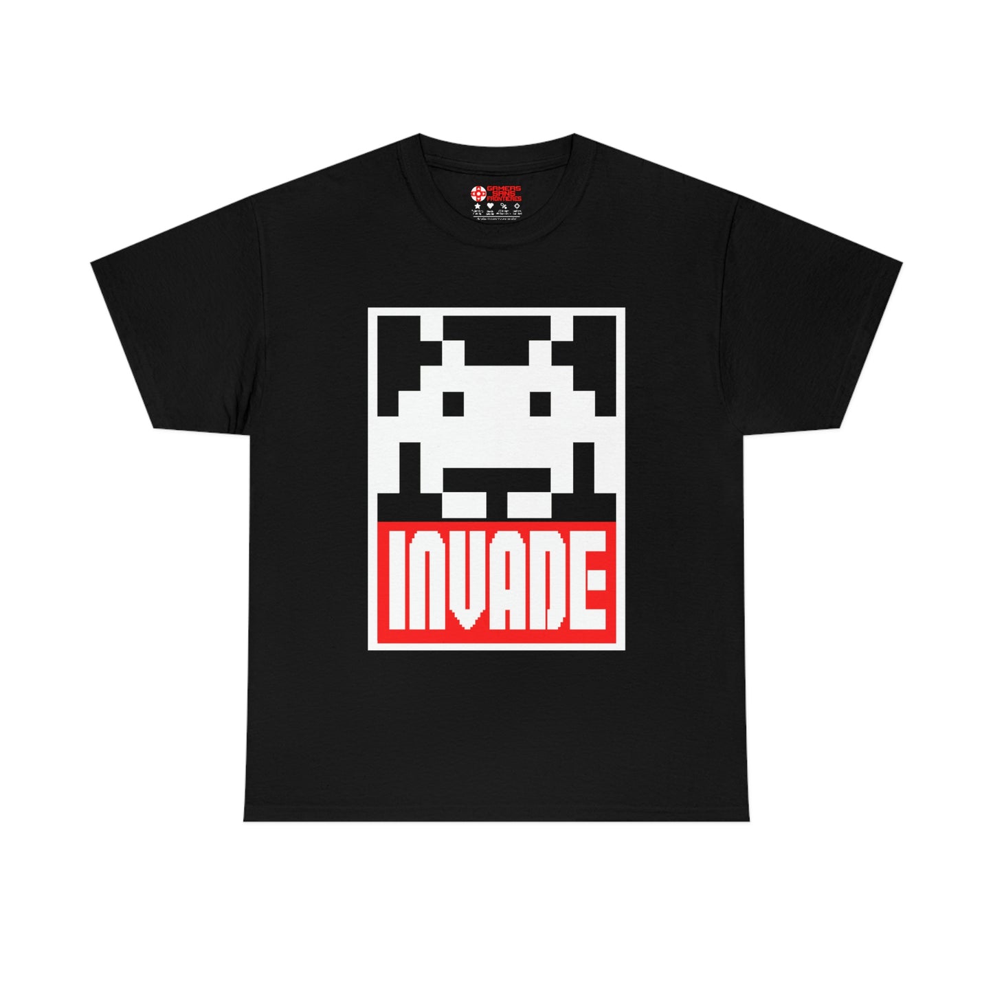Space Invaders Men's Tee - Obey and Invade