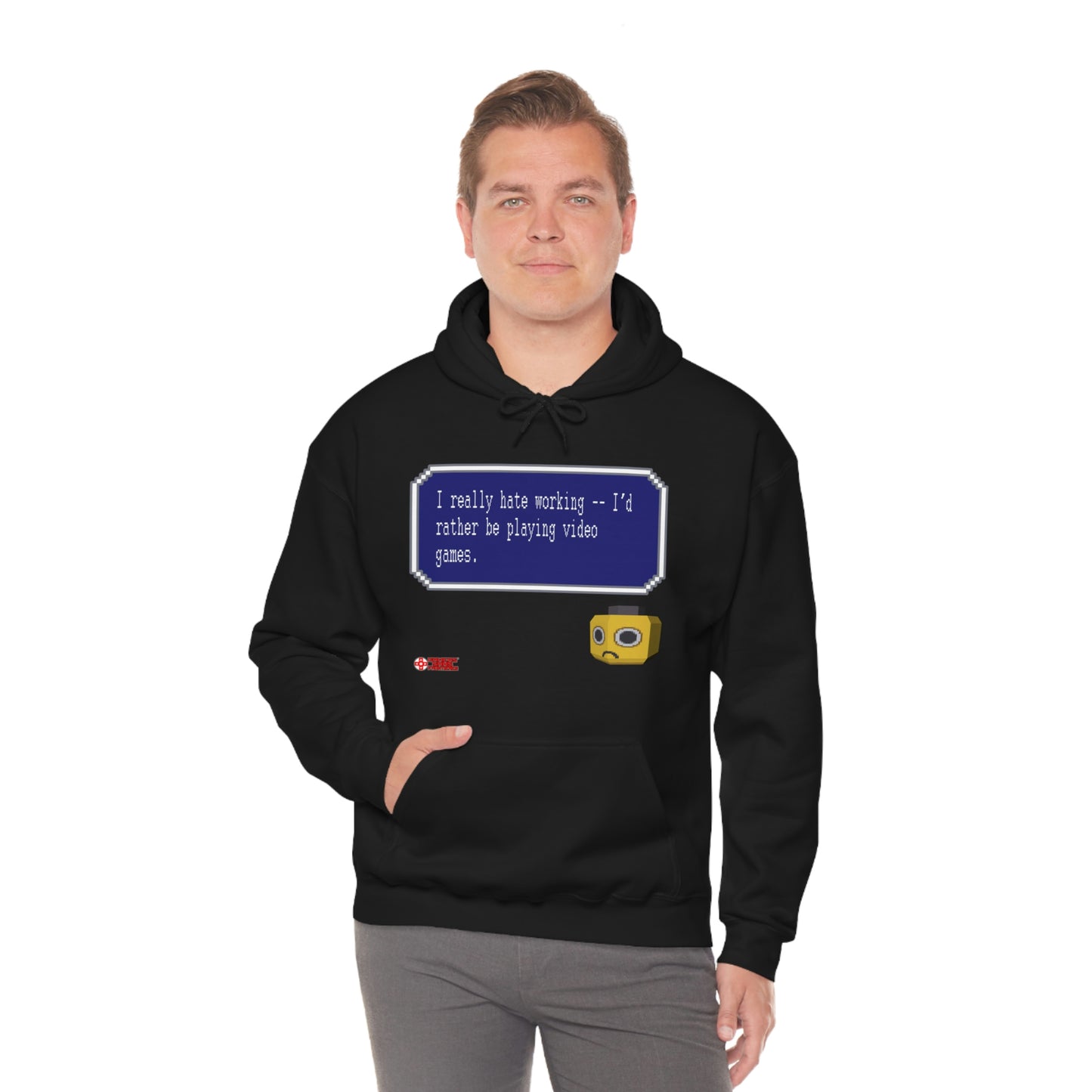 Unisex Hoodie - I Really Hate Working