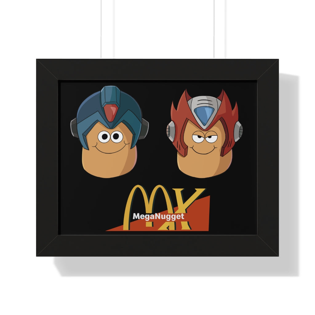 Framed Poster - Mega Nugget X