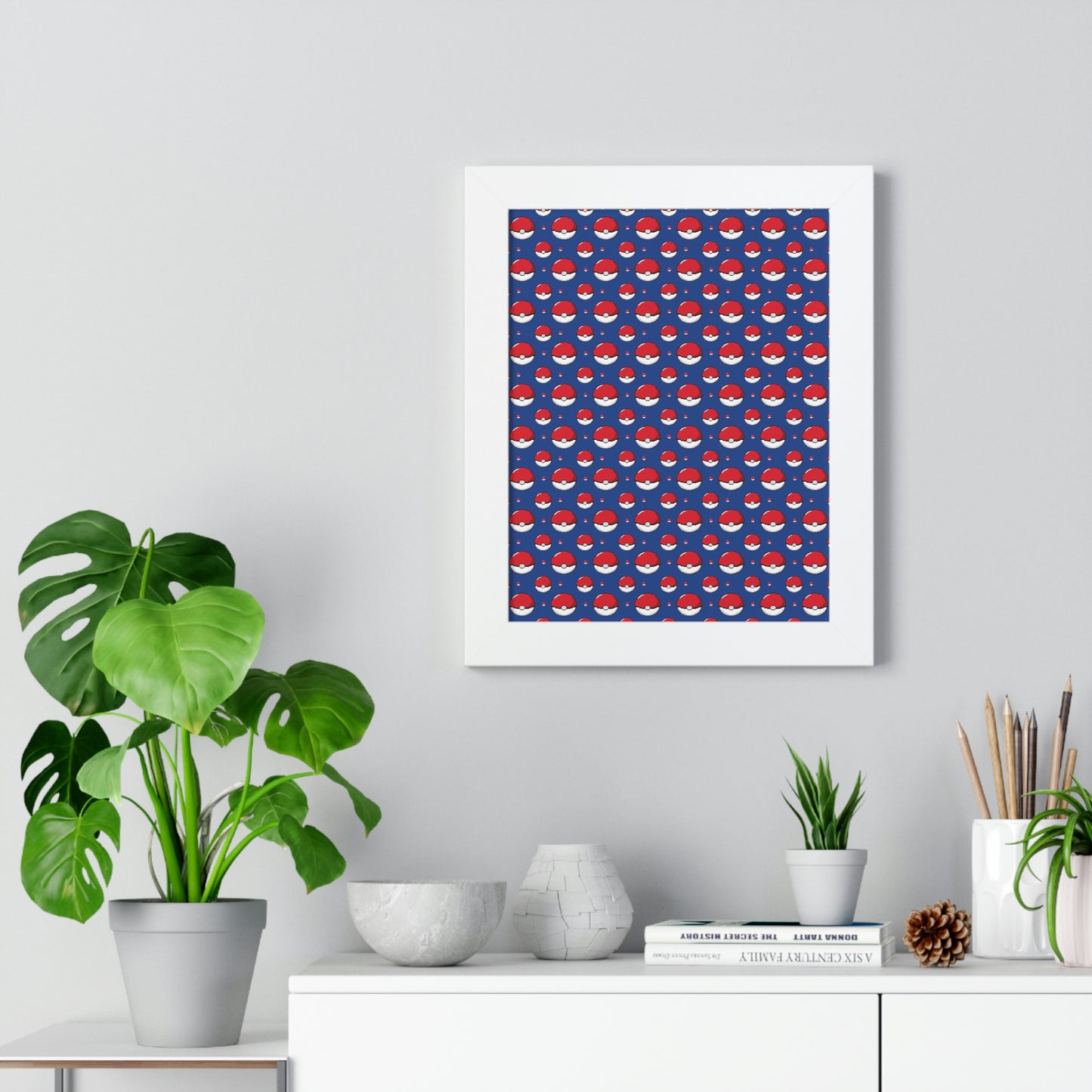 Pokémon Framed Poster - Pokeball