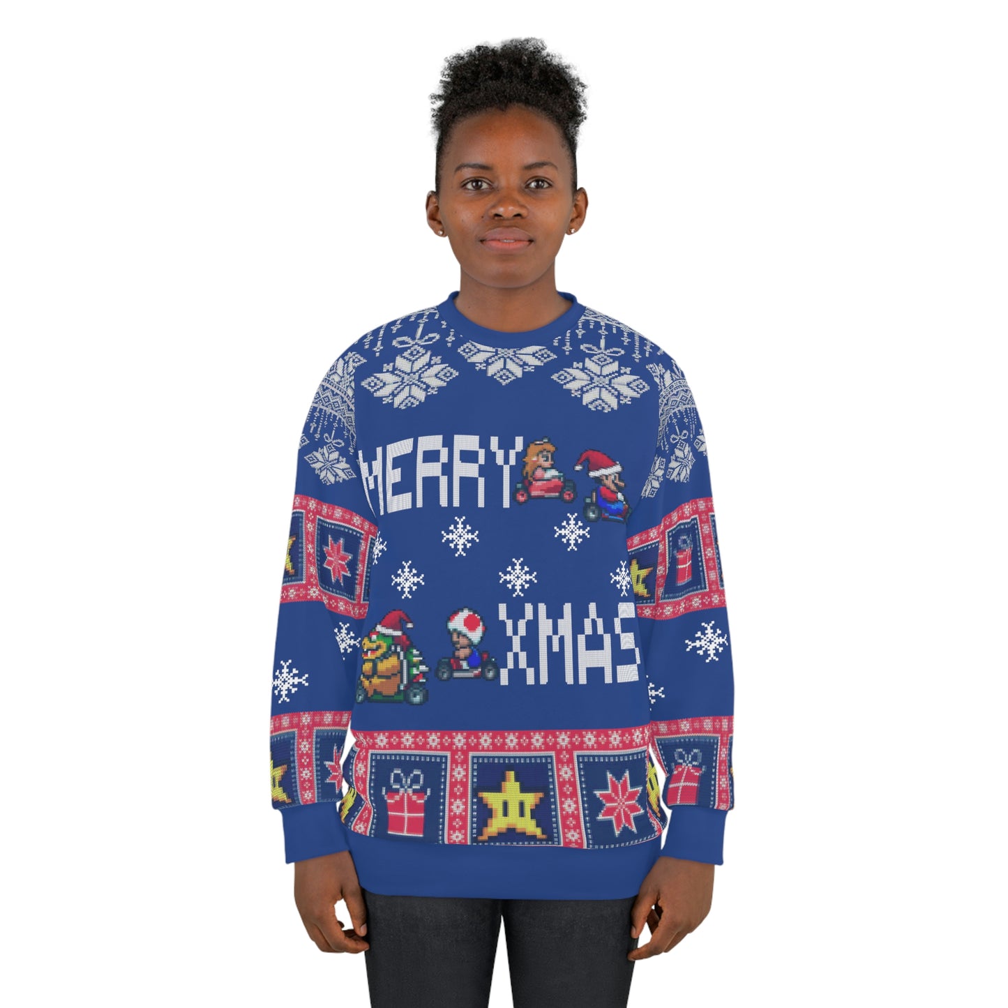 Mario Kartmas Christmas Sweatshirt
