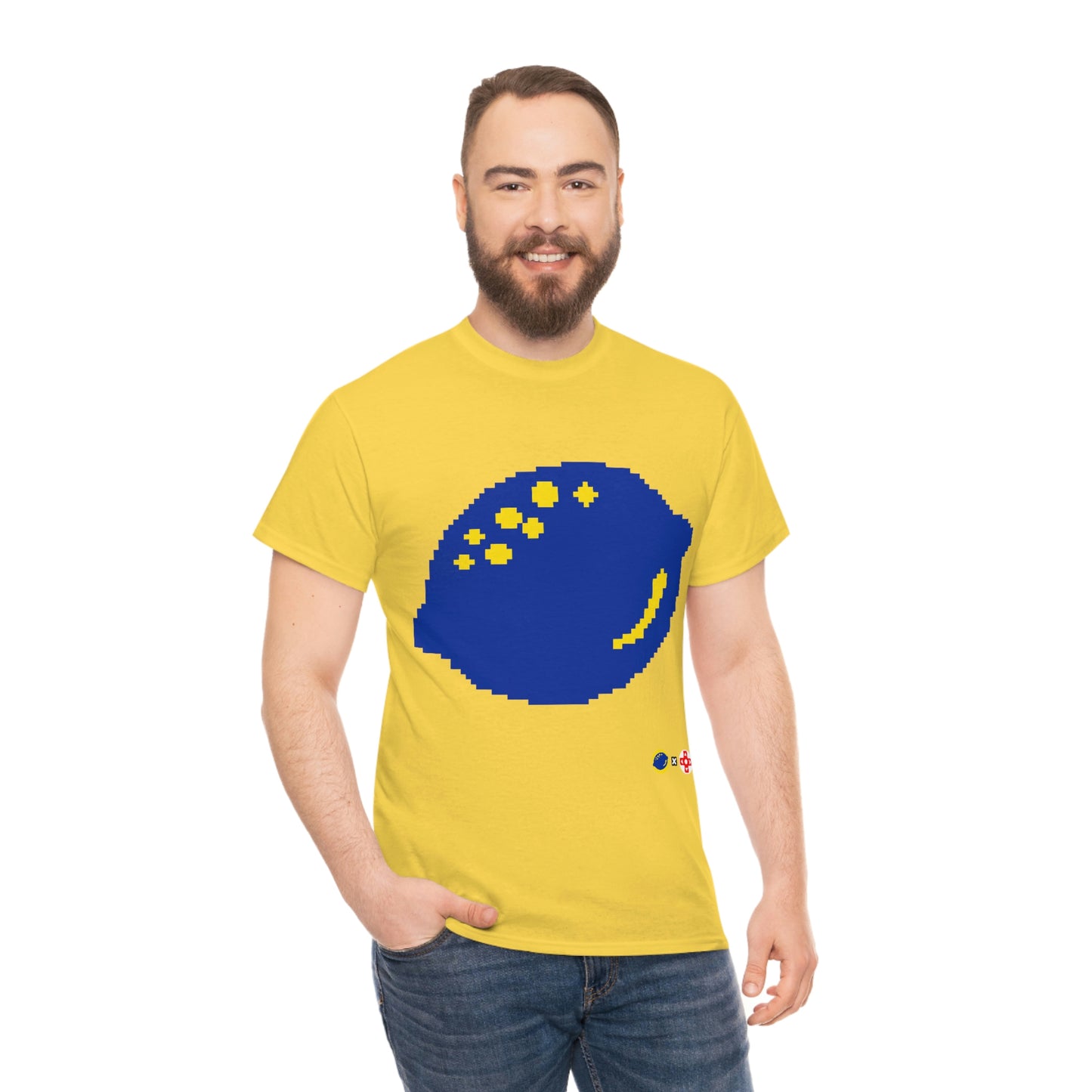 ALS x GSF Men's Tee - 8bit Lemon Hero