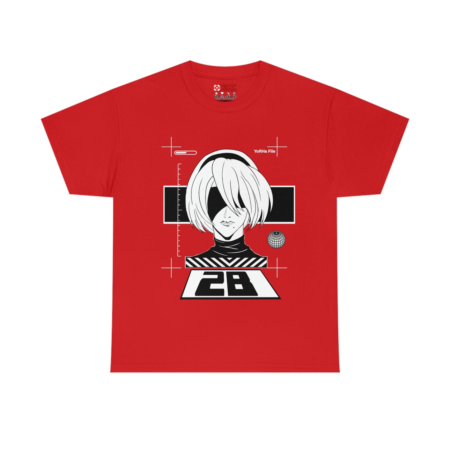 Nier: Automata Men's Tee - 2B file
