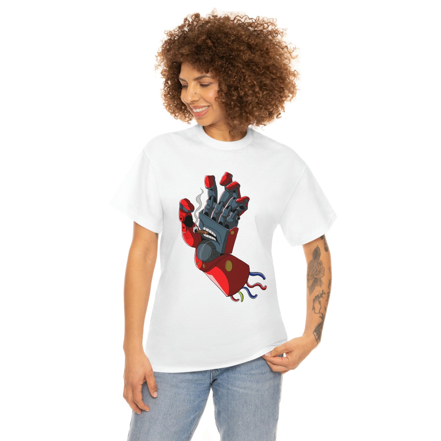 Metal Gear Men's Tee - Boss Smoking Hand