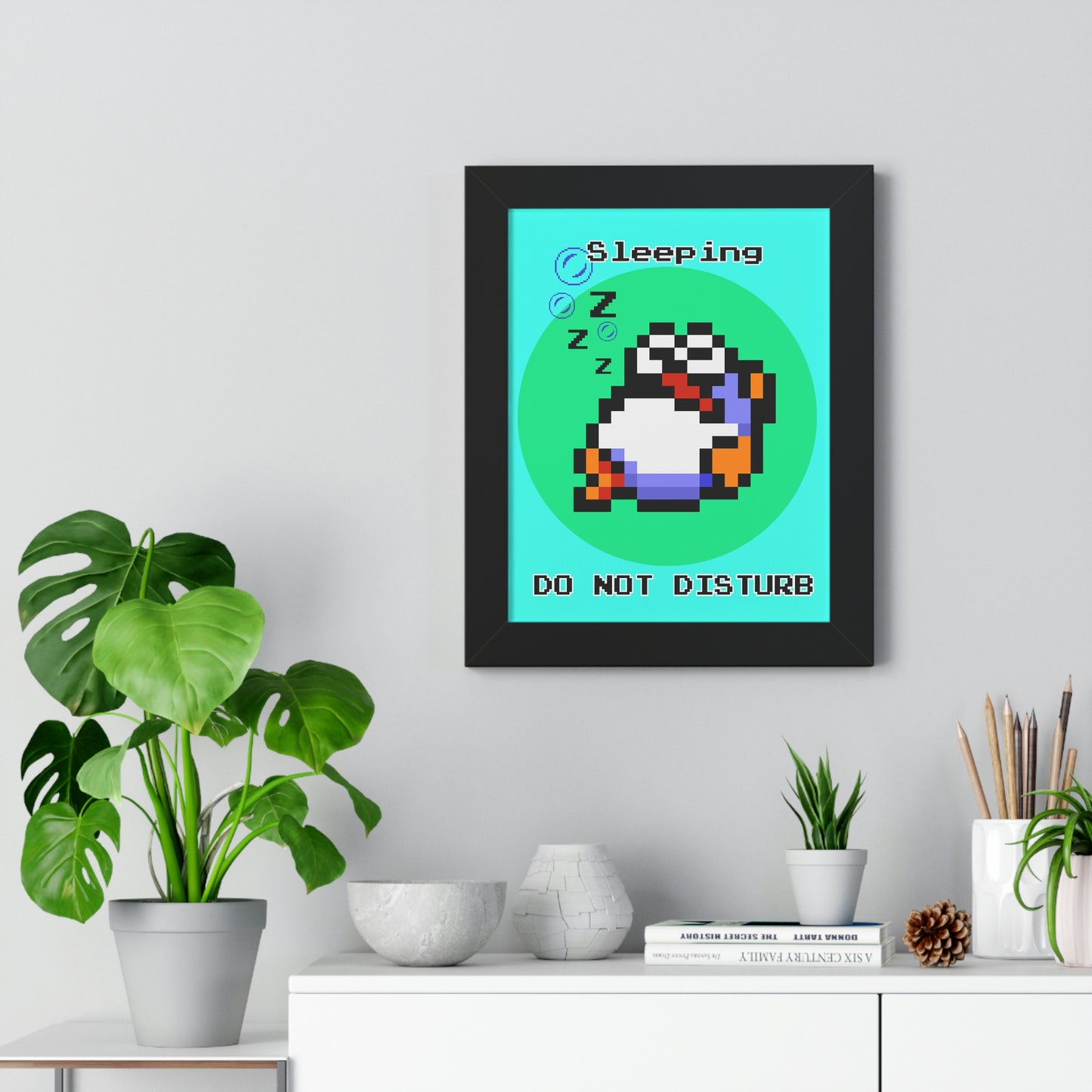 Super Mario World Framed Poster - Rip Van Sleeping