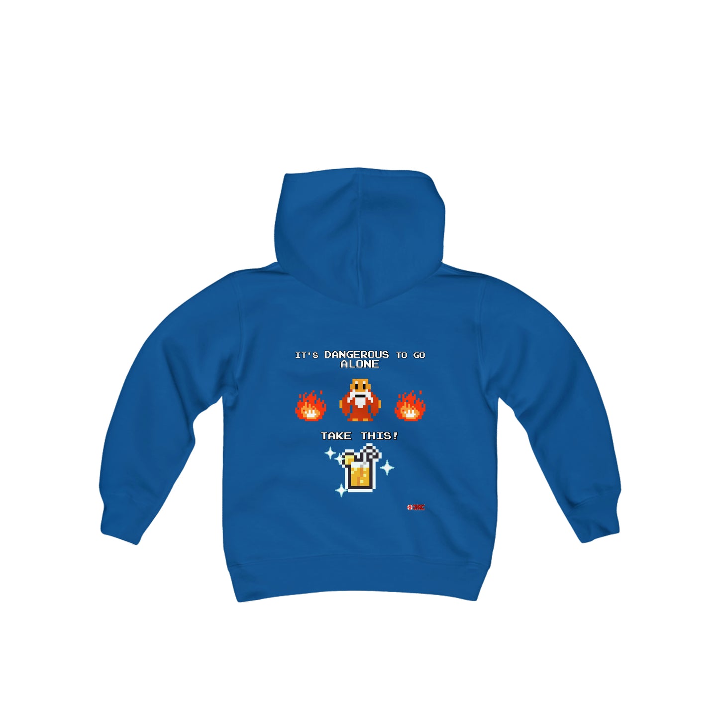 ALS x GSF Kids' Hoodie - It's Dangerous to go Alone