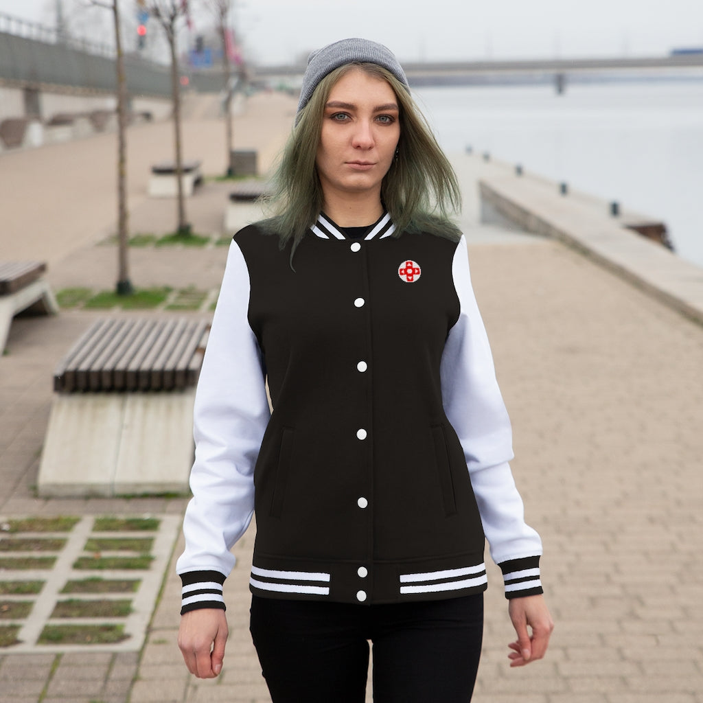 Black Gamers Sans Frontieres Varsity Jacket Gaming Fashion