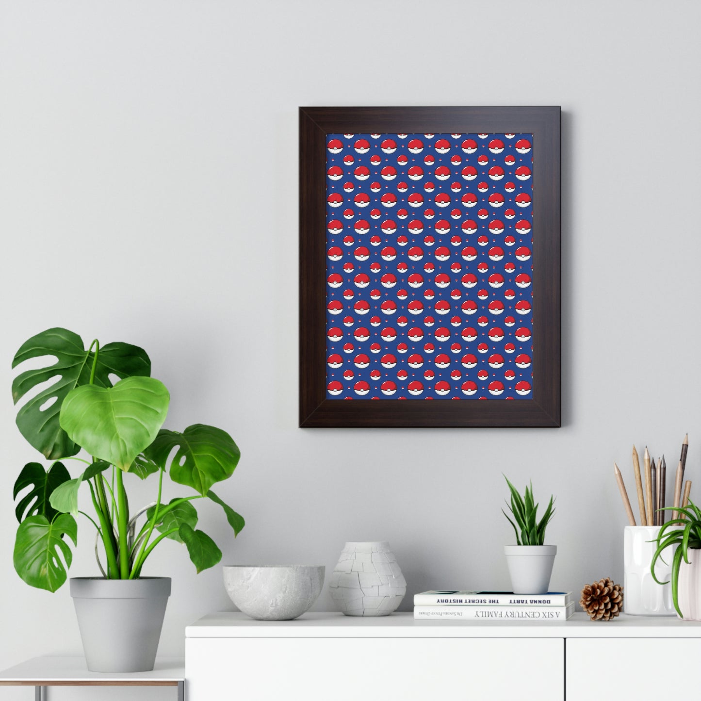 Pokémon Framed Poster - Pokeball