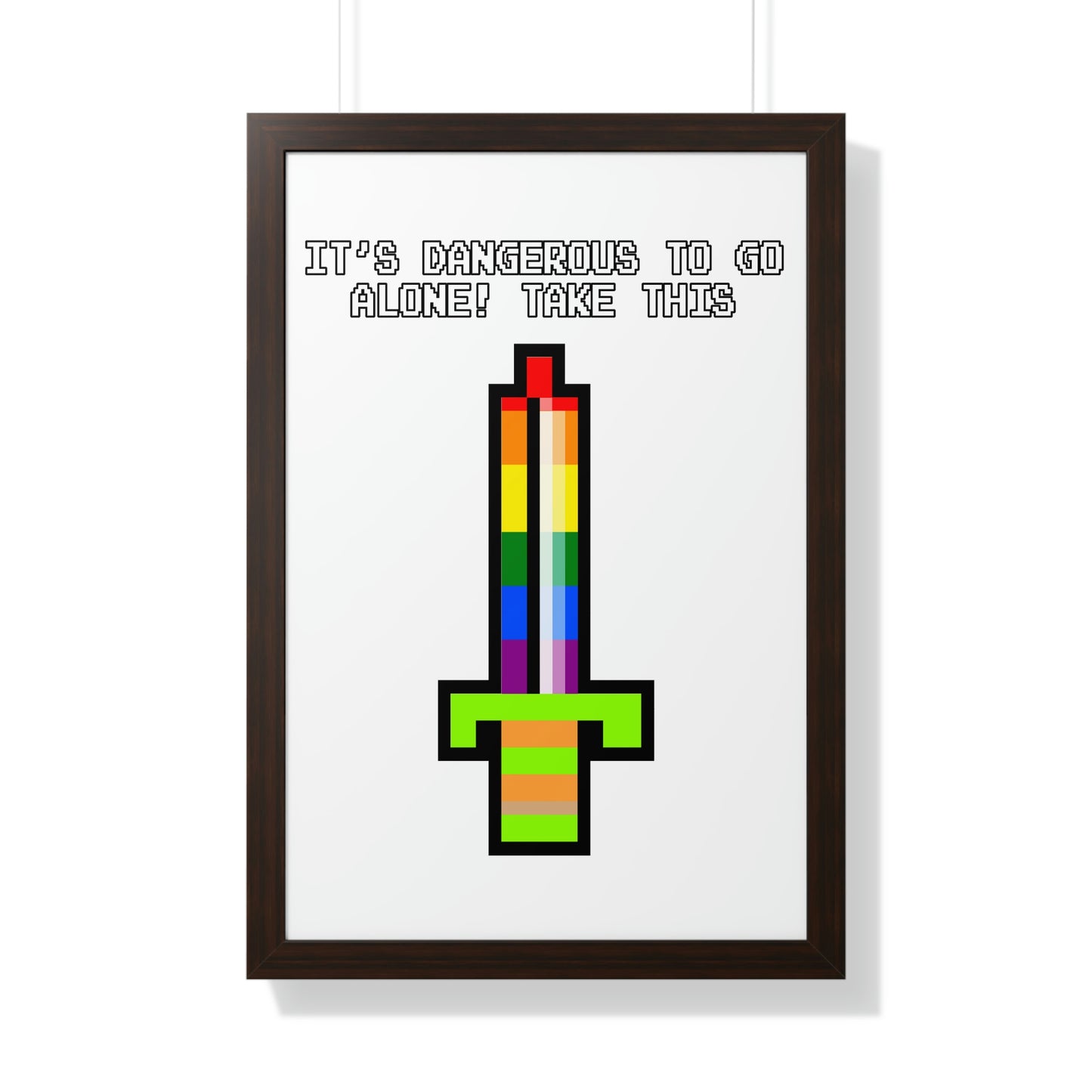 The Legend of Zelda Framed Poster - Going Solo
