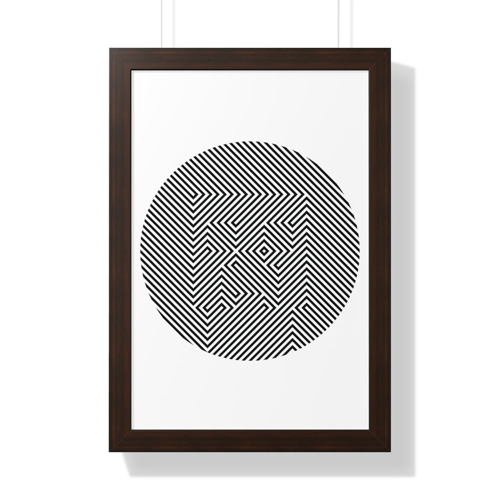 Framed Poster - Creeper Stealth