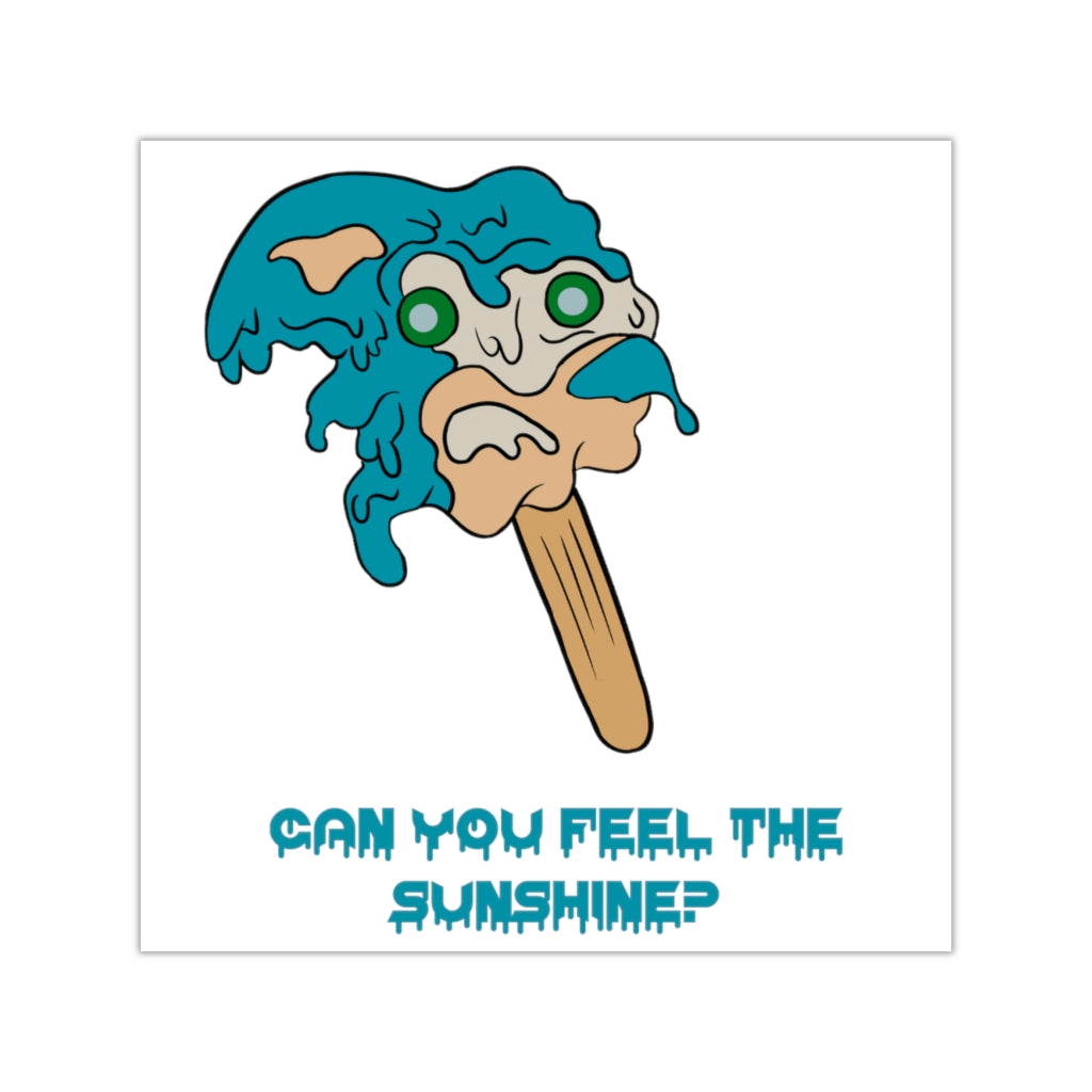 Vinyl Sticker - Melting Sonic