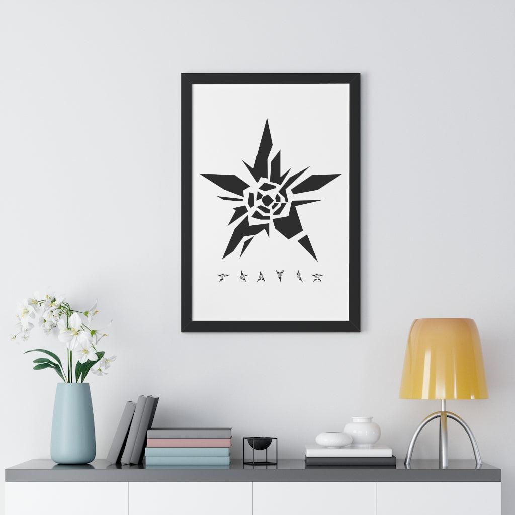 Framed Poster - No More Blackstars