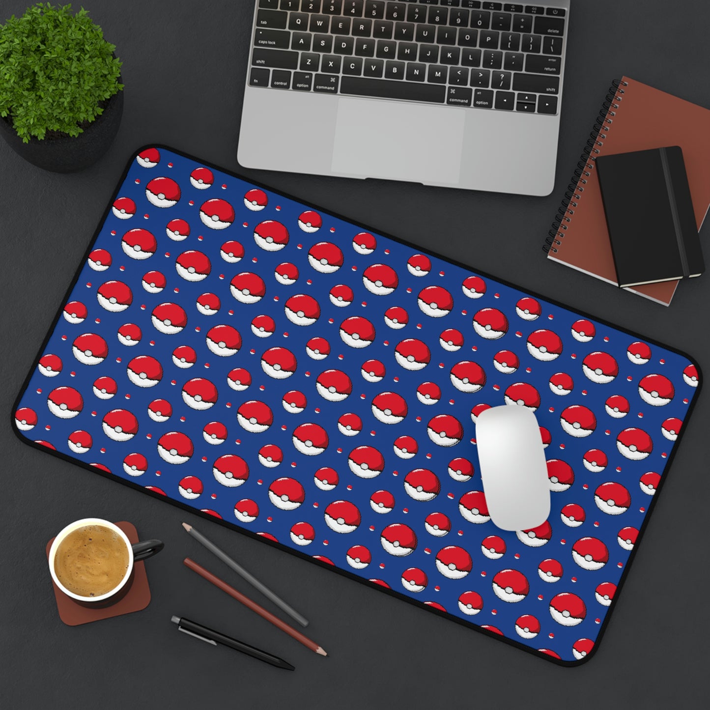 Pokeball Desk Mat
