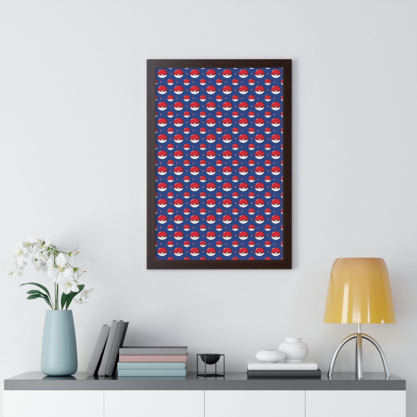 Pokémon Framed Poster - Pokeball