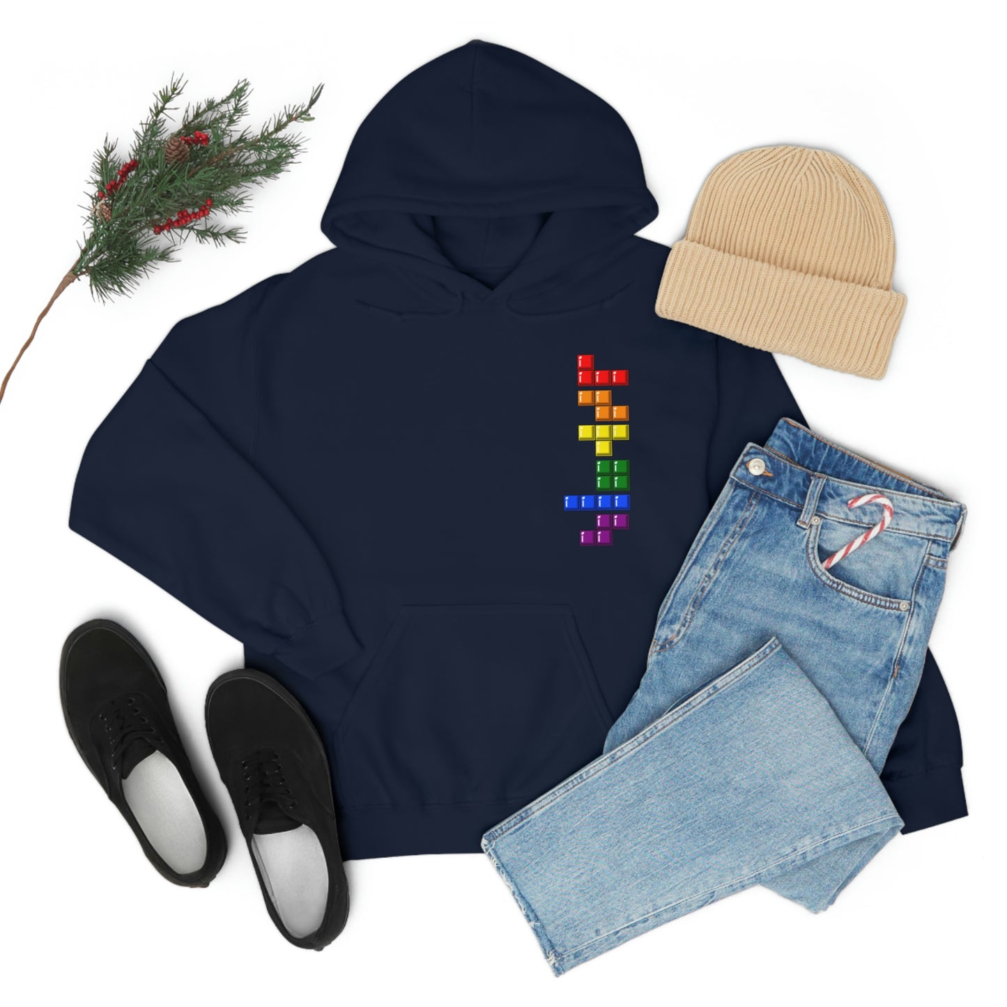 Unisex Hoodie - Blocks' Diversity