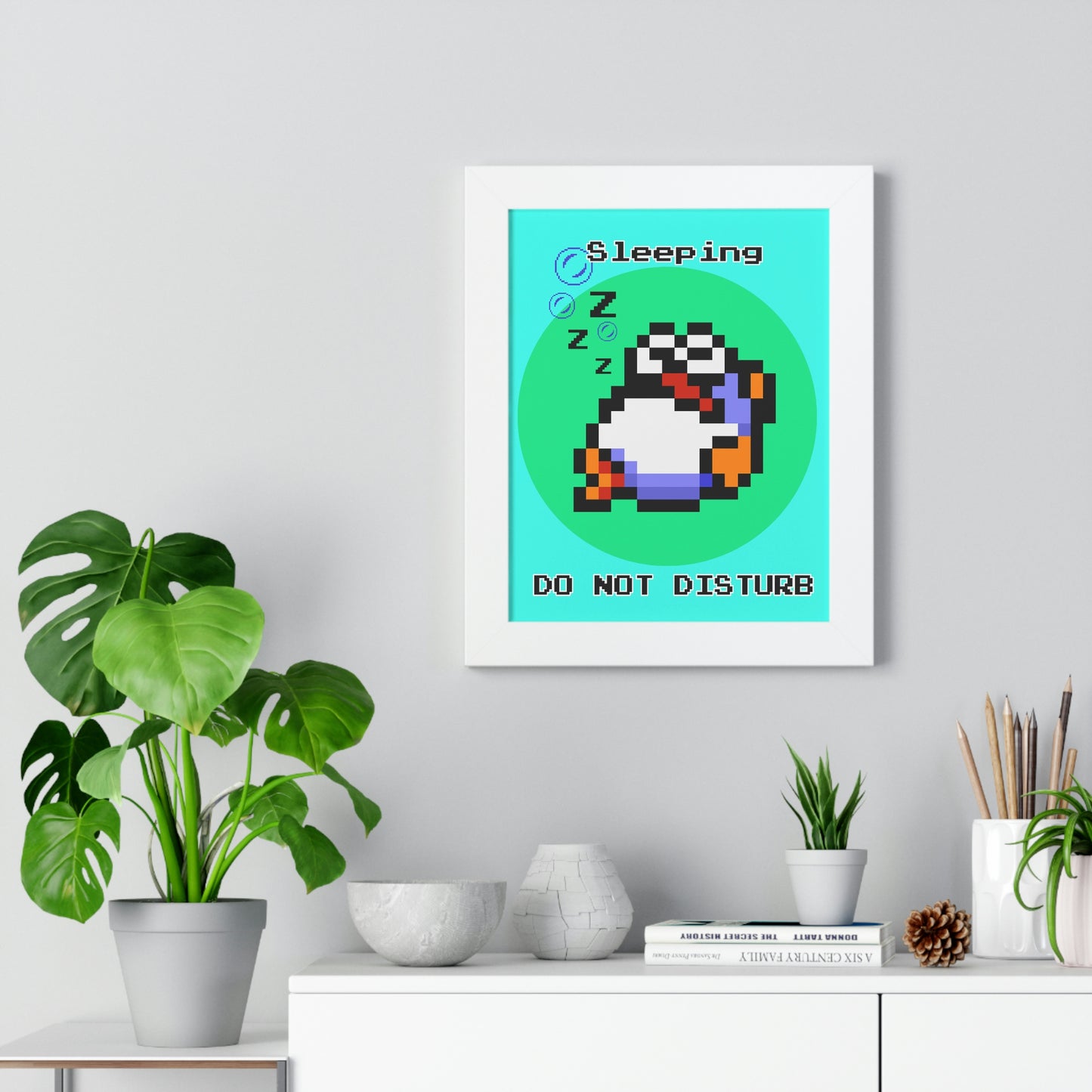 Super Mario World Framed Poster - Rip Van Sleeping