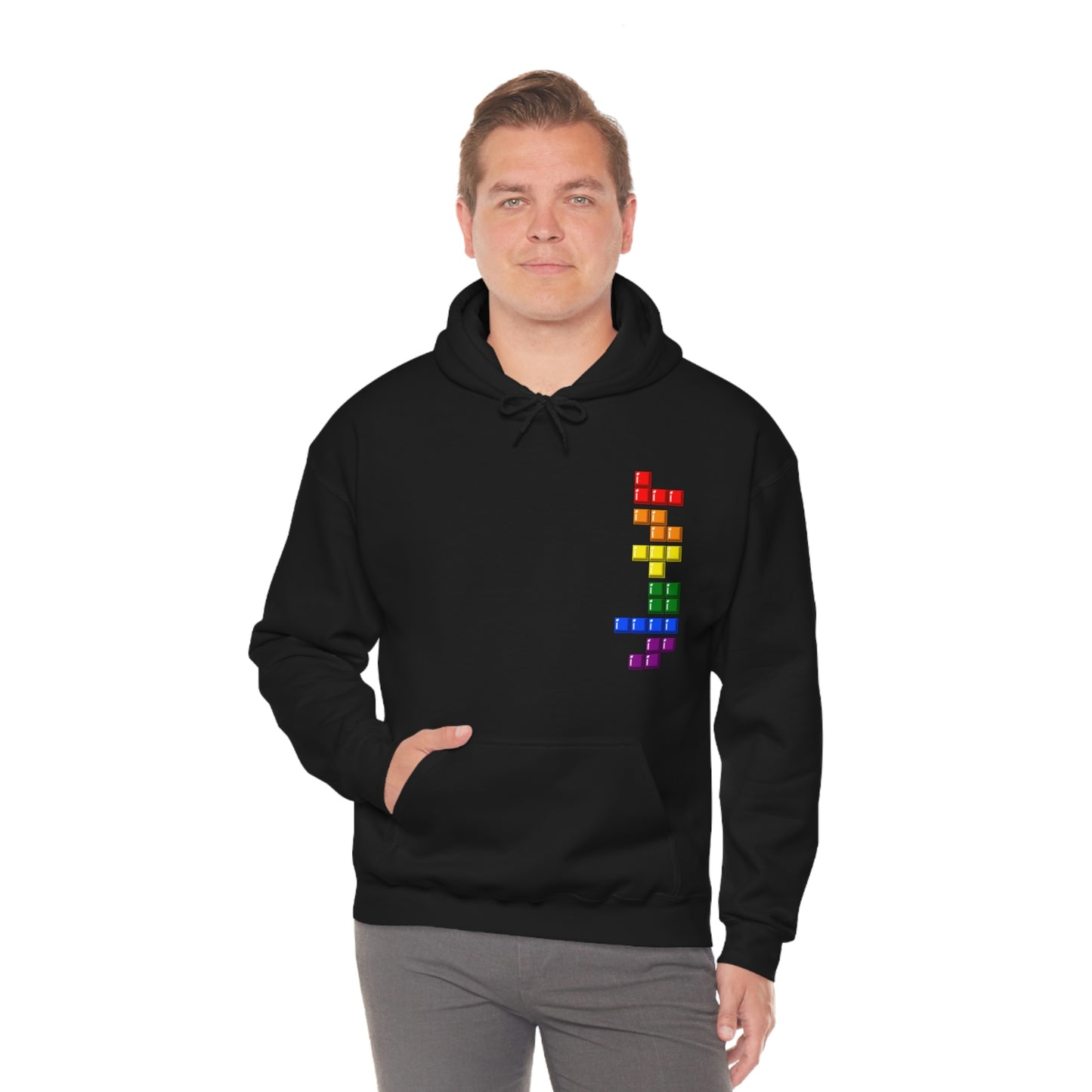 Unisex Hoodie - Blocks' Diversity