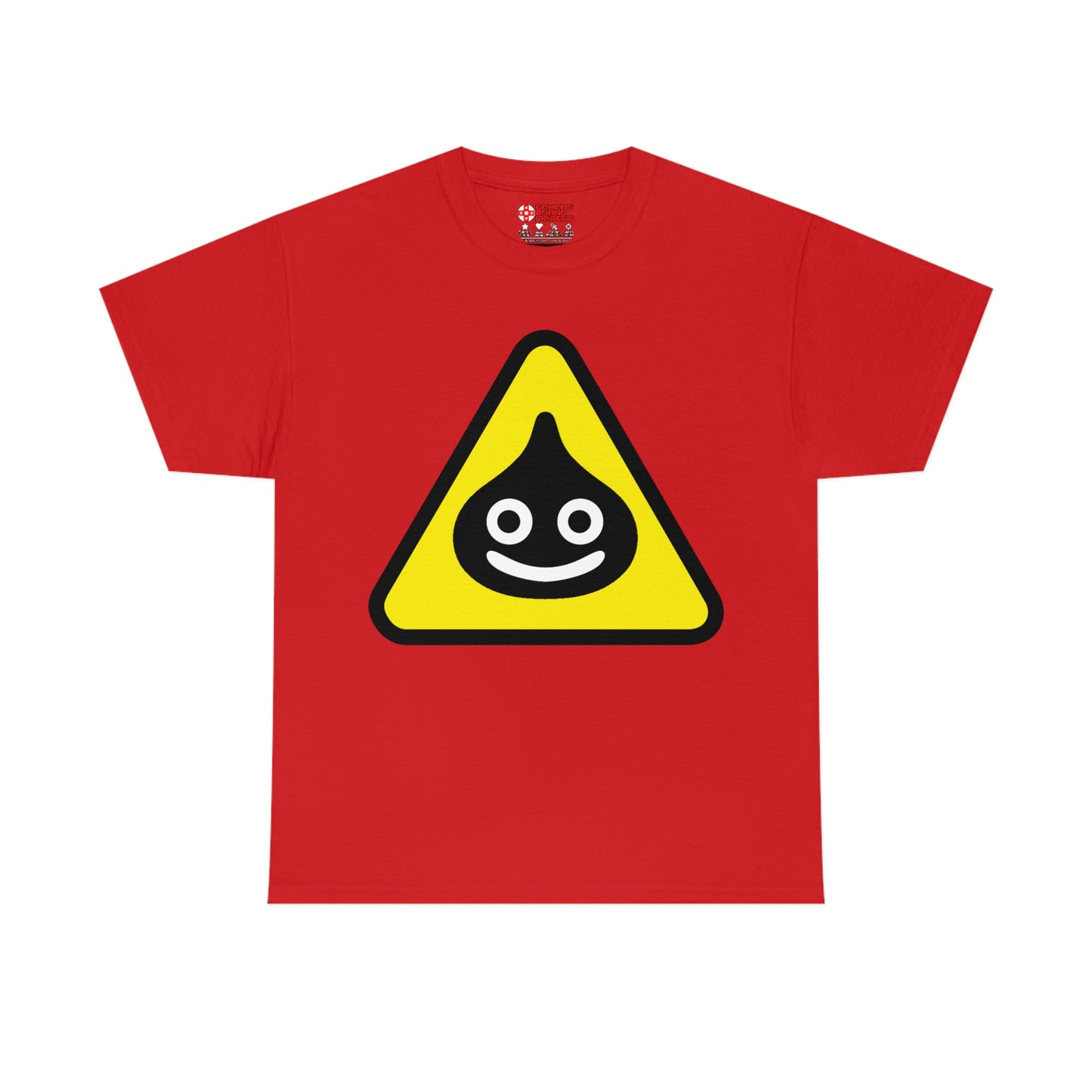 Dragon Quest Men's Tee - Caution Slimery