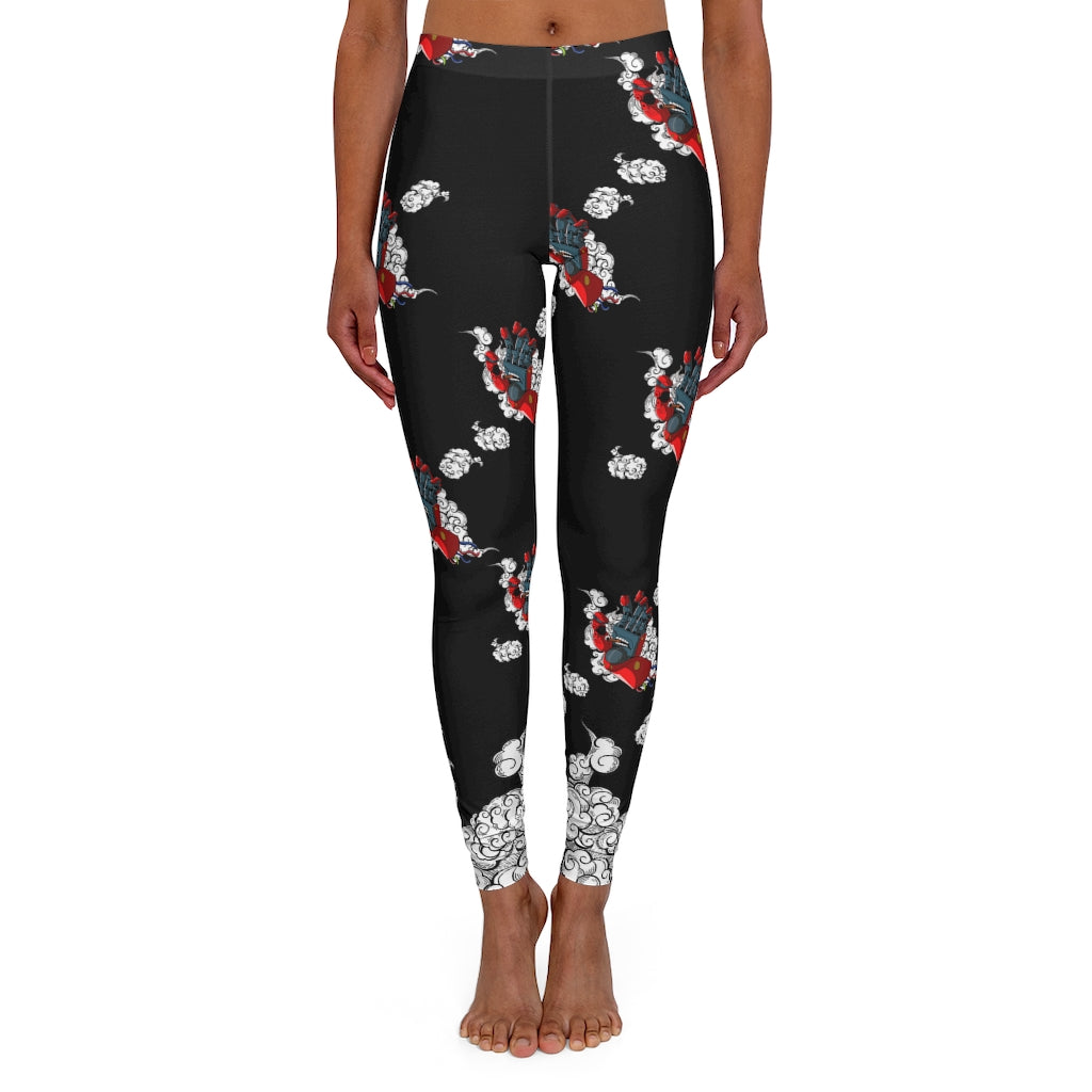 Women's Leggings - Boss' Smoking Hand