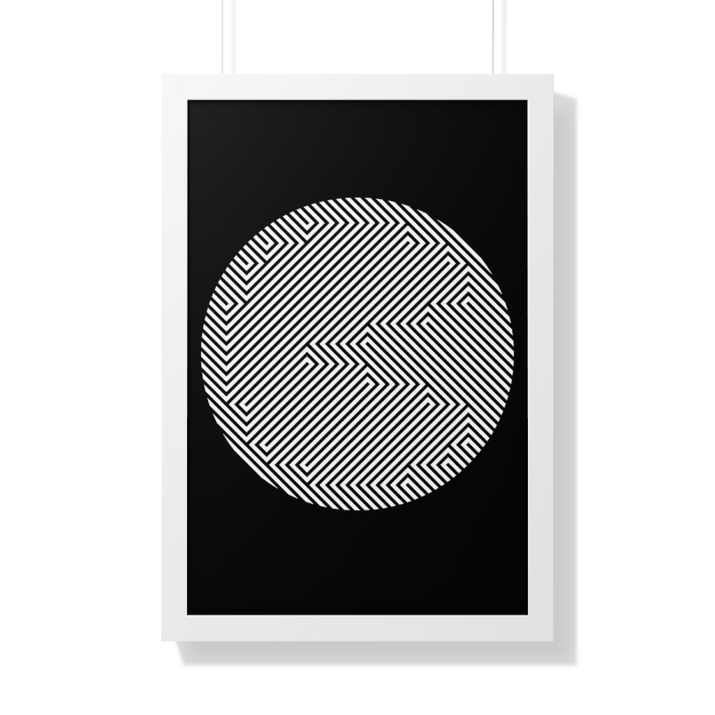 Framed Poster - Pac-Man Stealth