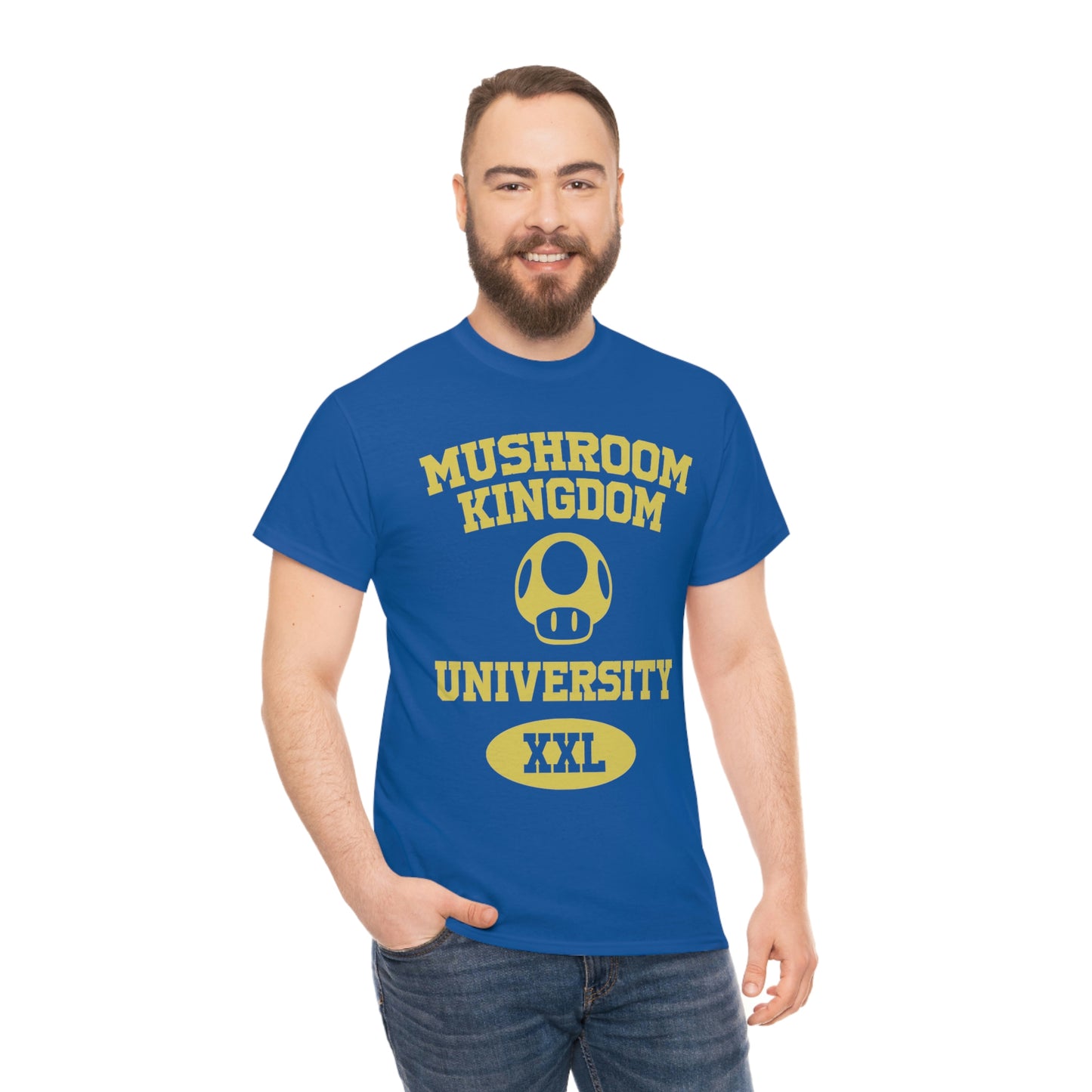 Super Mario Bros Men's Tee - Mushroom Kingdom University
