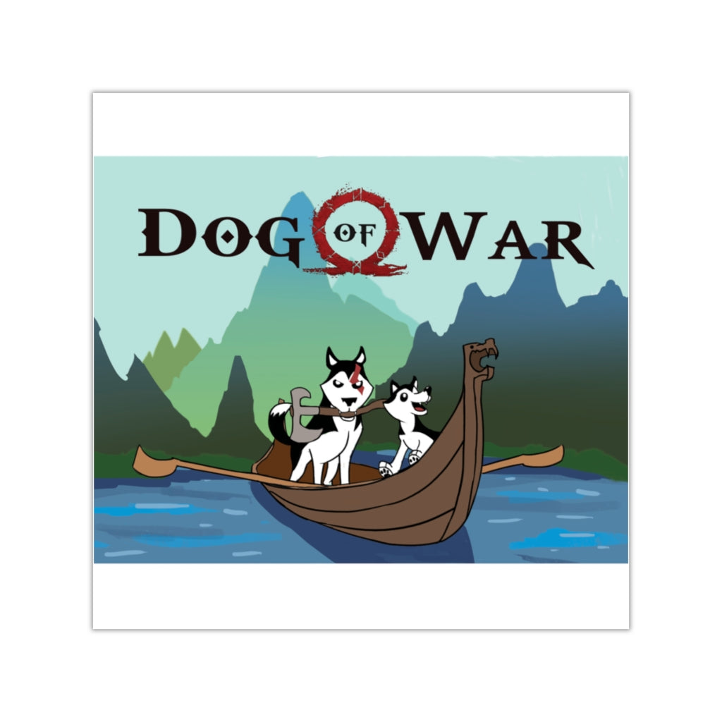 God of War Vinyl Sticker Gaming Merch
