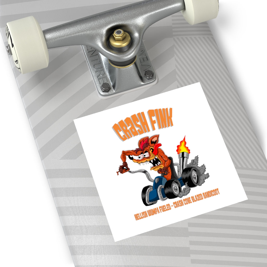 Vinyl Sticker - Crash Fink