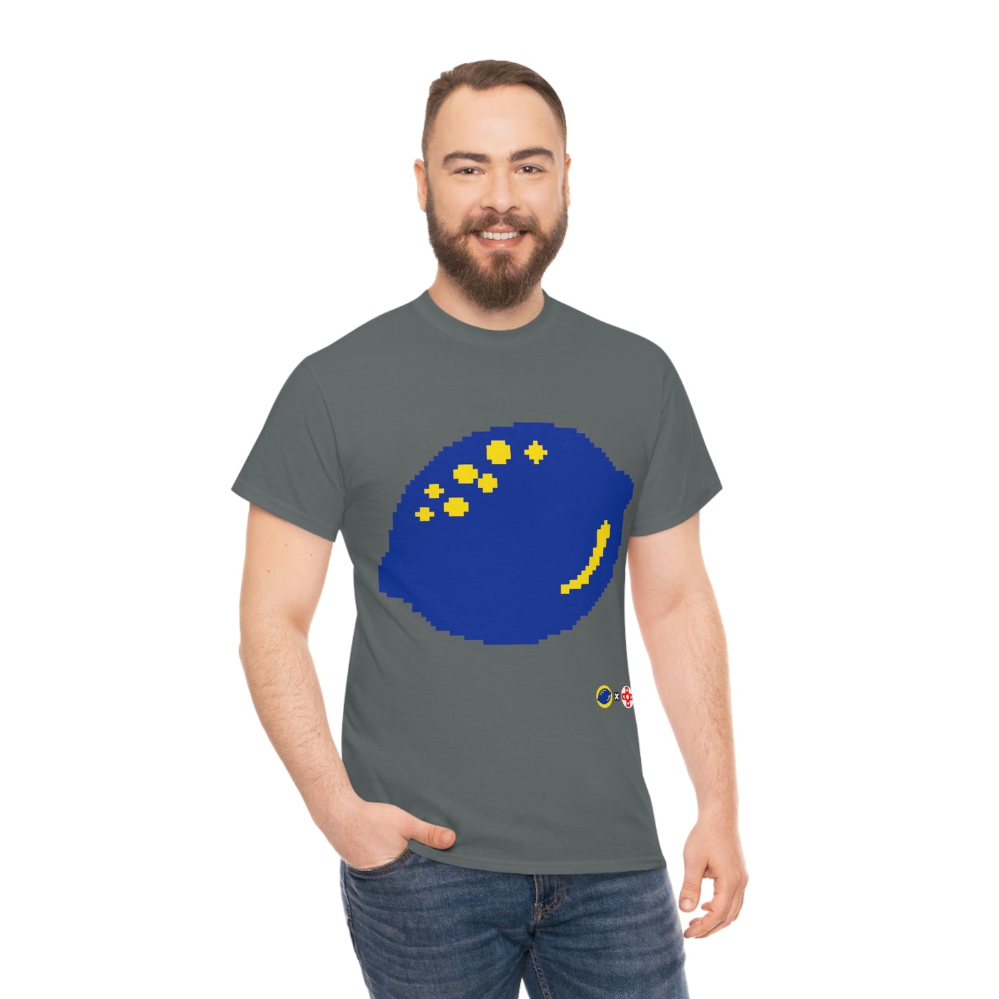 ALS x GSF Men's Tee - 8bit Lemon Hero