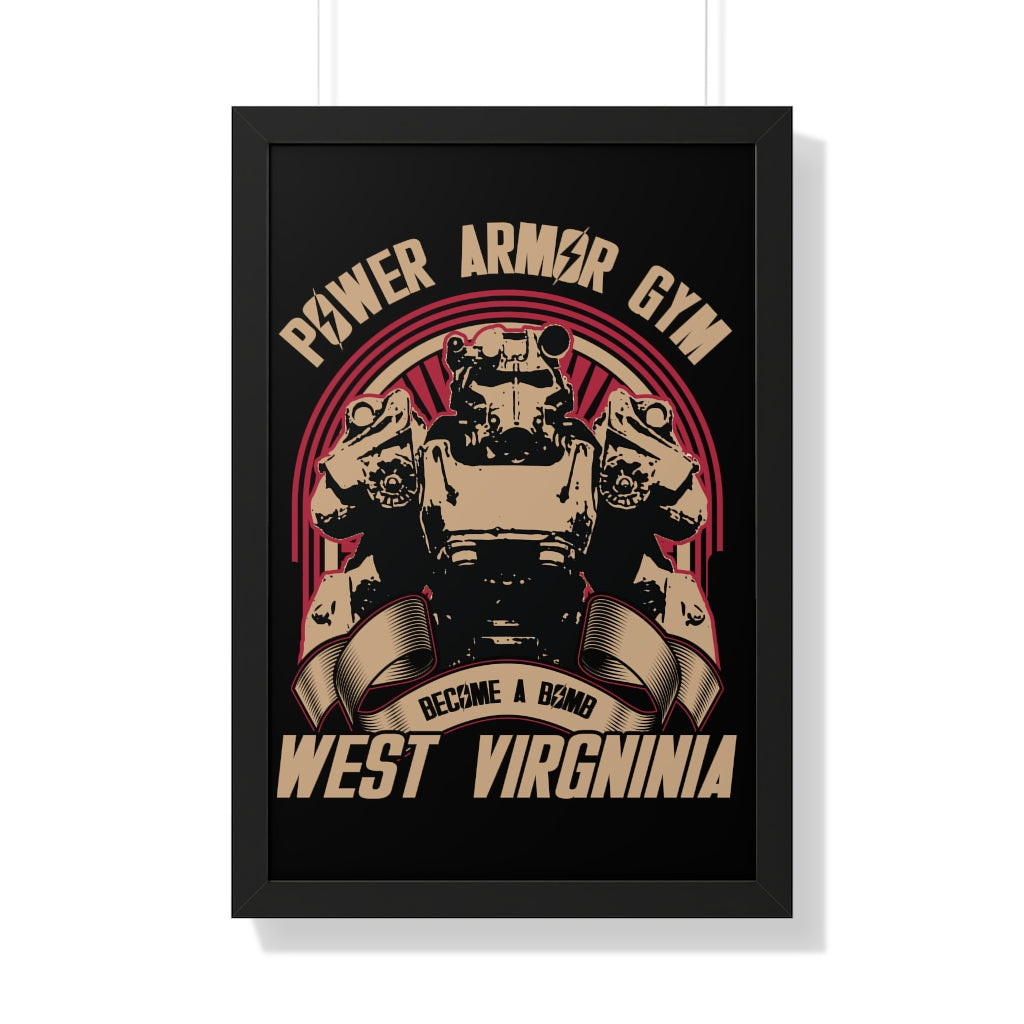 Framed Poster - Power Armor