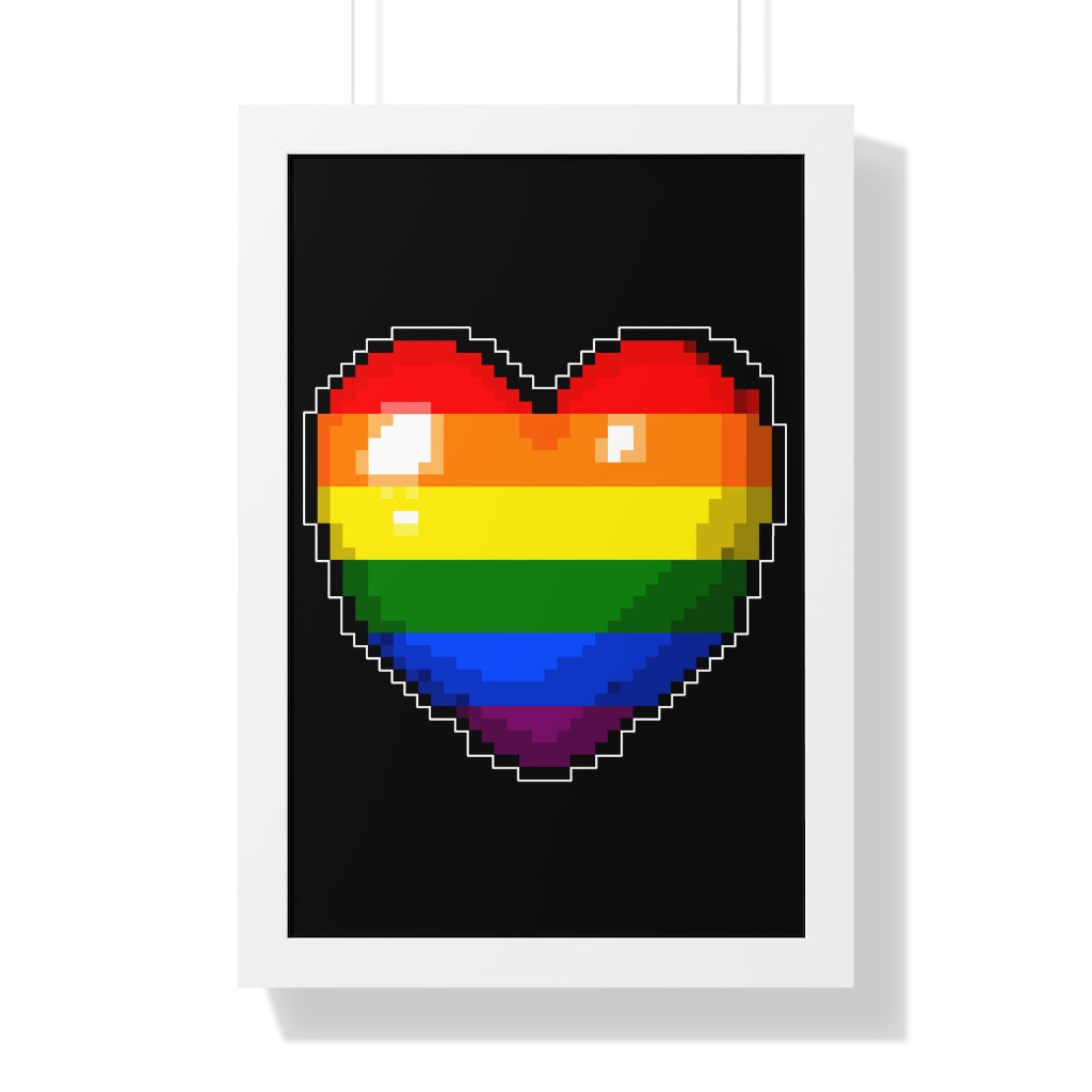 Extra Colorful Life Framed Poster