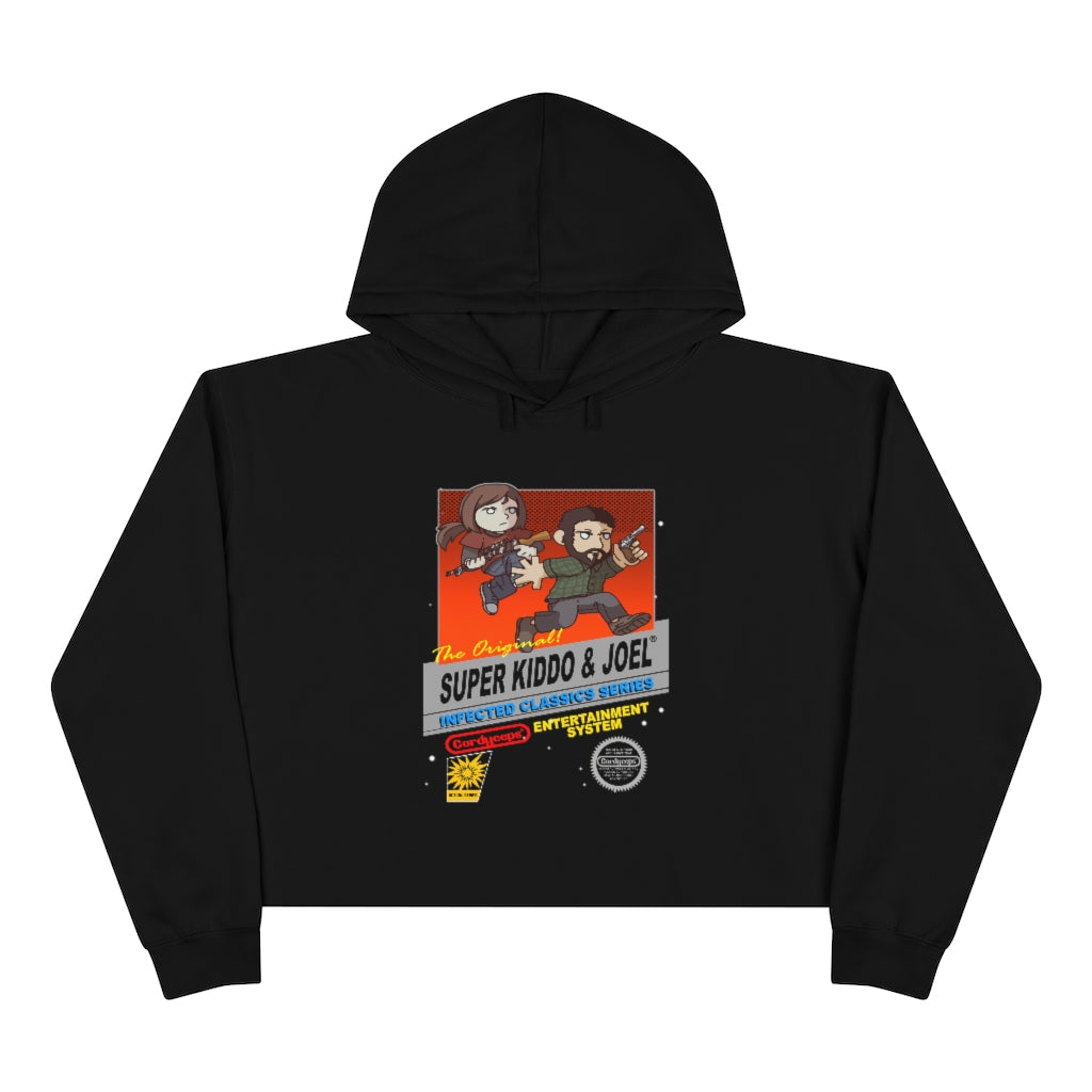 Black TLU | The Last of Us Cropped Hoodie Gaming Fashion