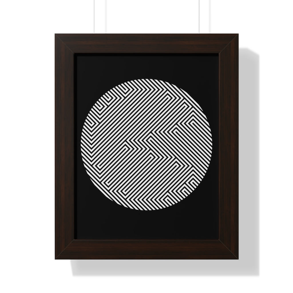 Framed Poster - Pac-Man Stealth