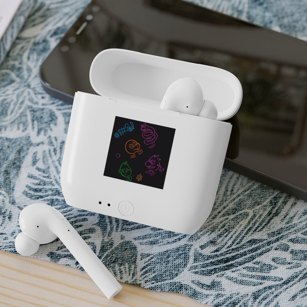 Essos Wireless Earbuds - Neon Q-Bert