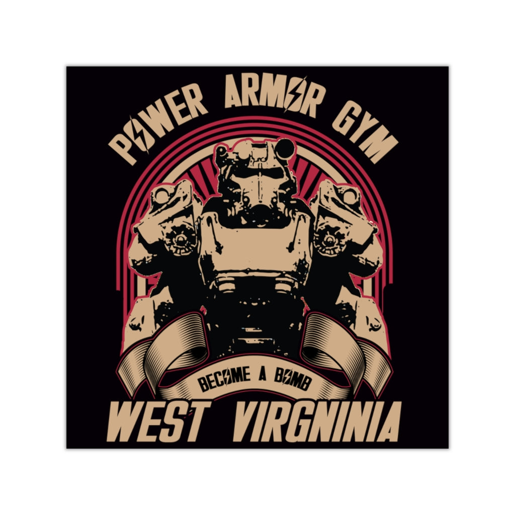 Vinyl Sticker - Power Armor