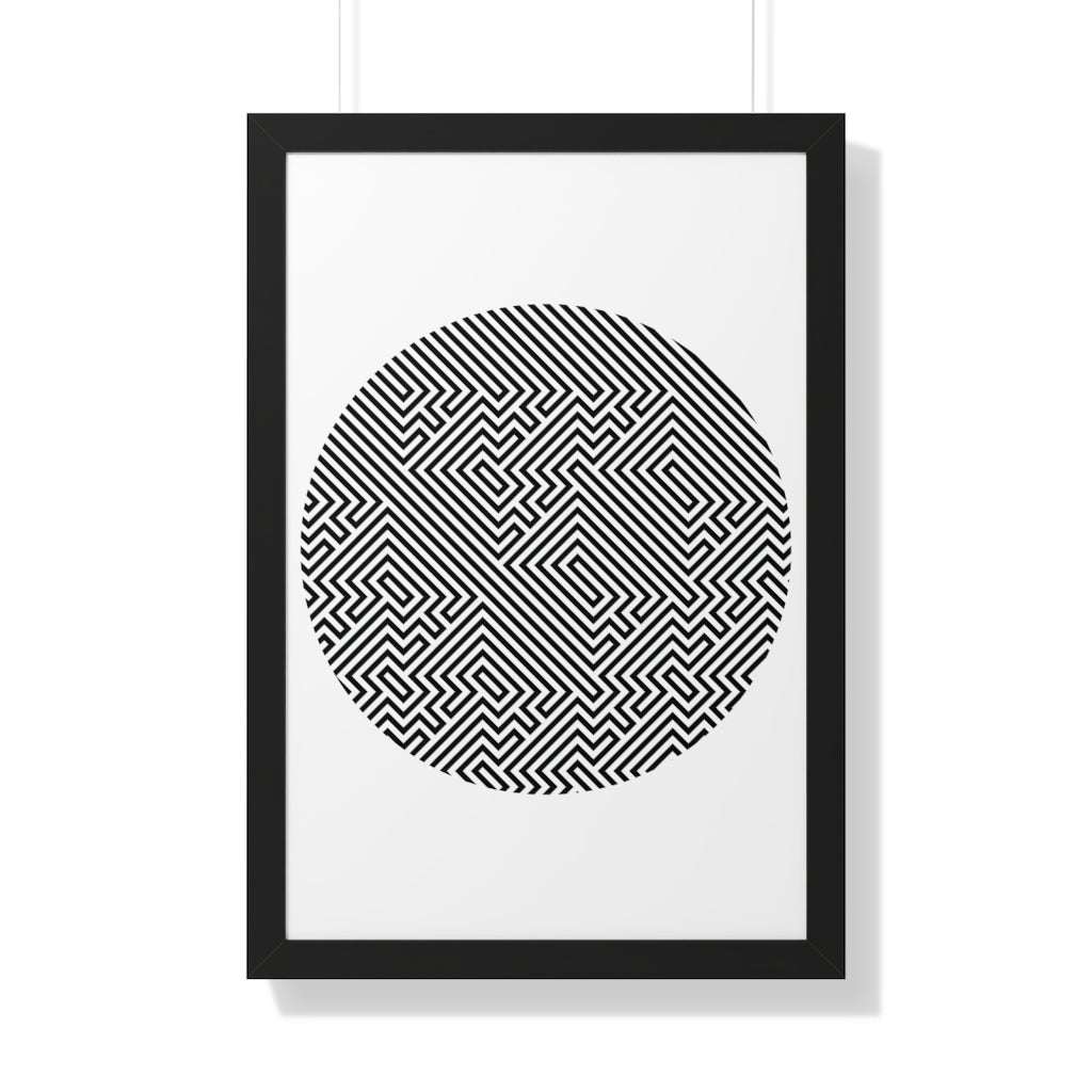 Framed Poster -  Tetris Stealth