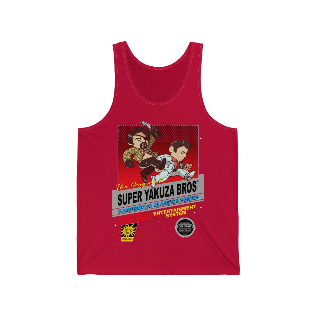 Red Yakuza Tank T Shirt Gaming Fashion