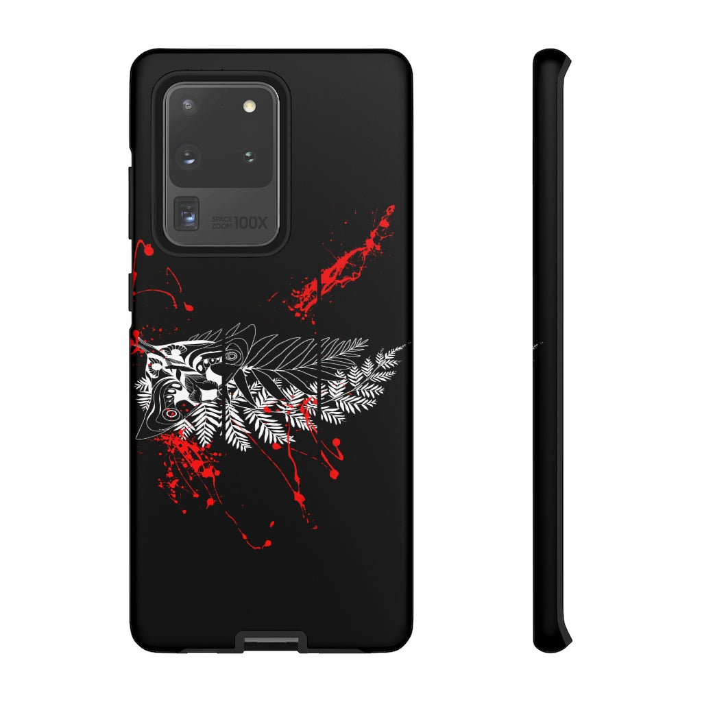 Tough Case - Moth Tattoo Black