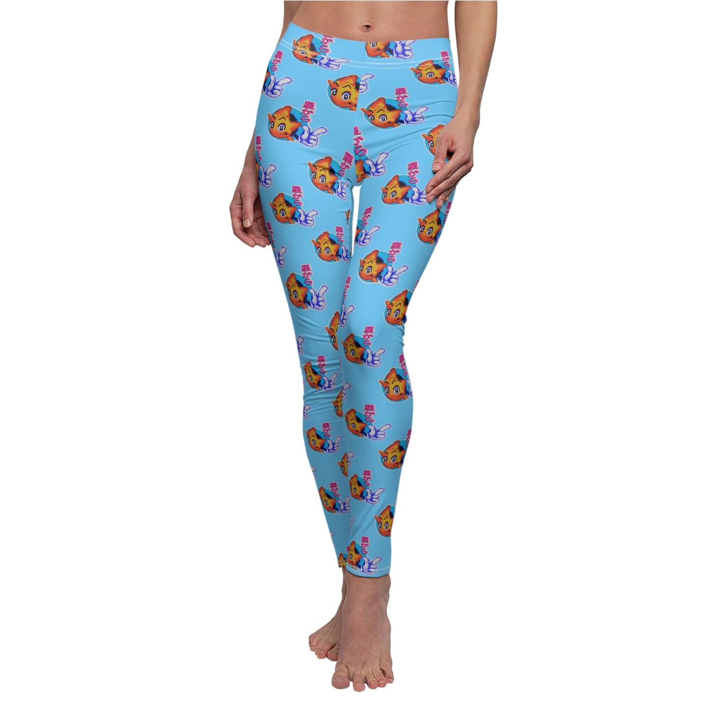 Women's Leggings - Star Defender Pattern