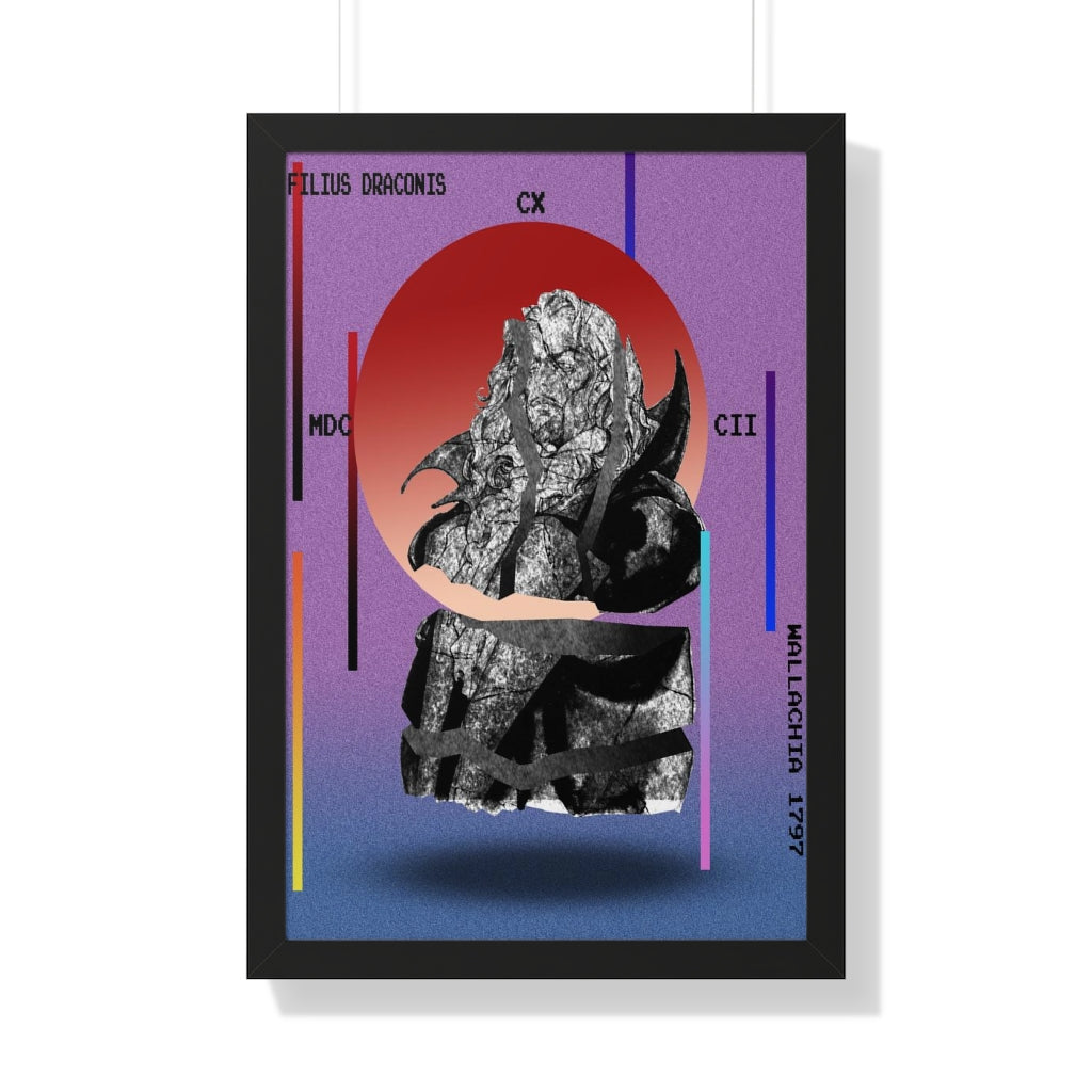 Framed Poster - Filius Draconis