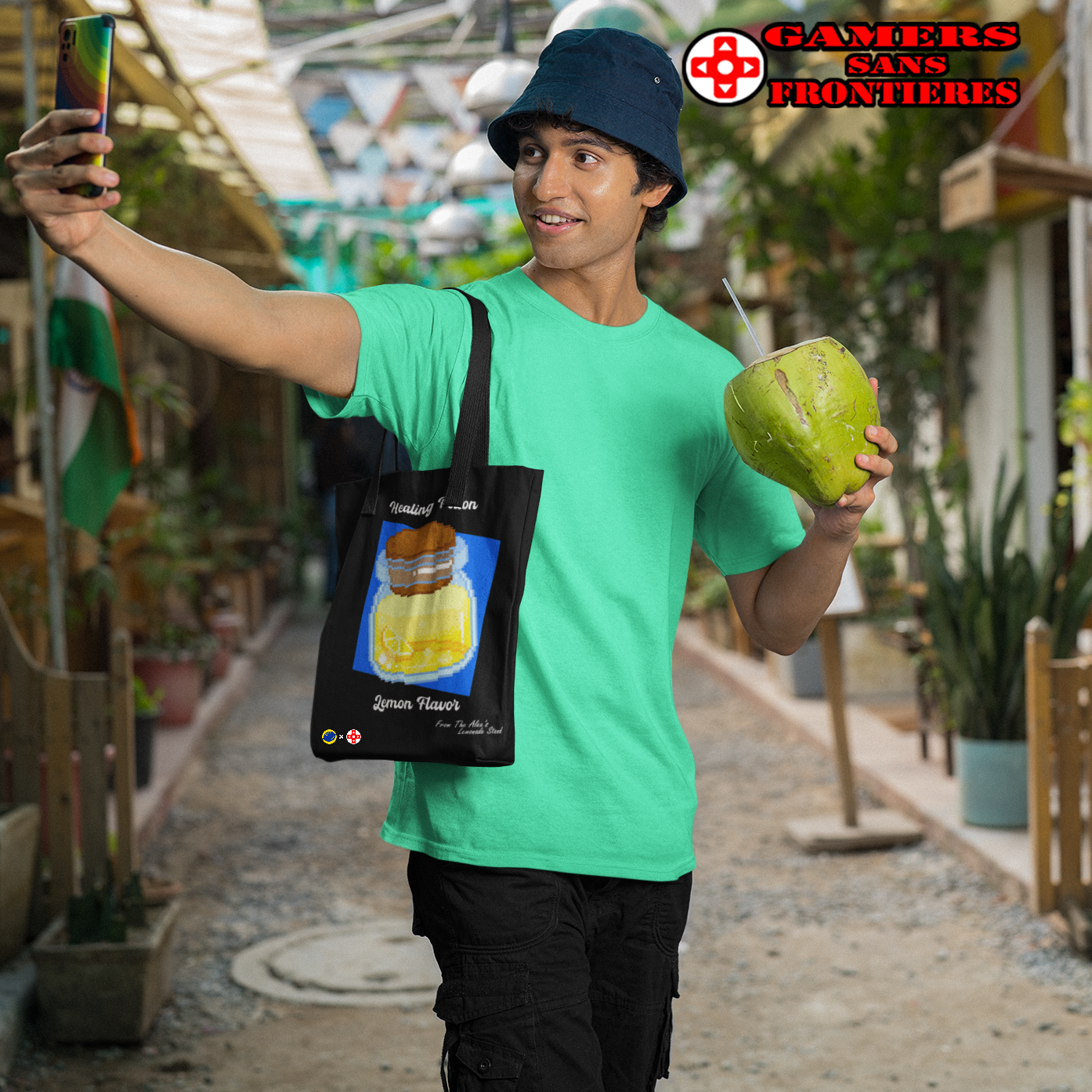 ALS x GSF Tote Bag - Lemon Healing Potion
