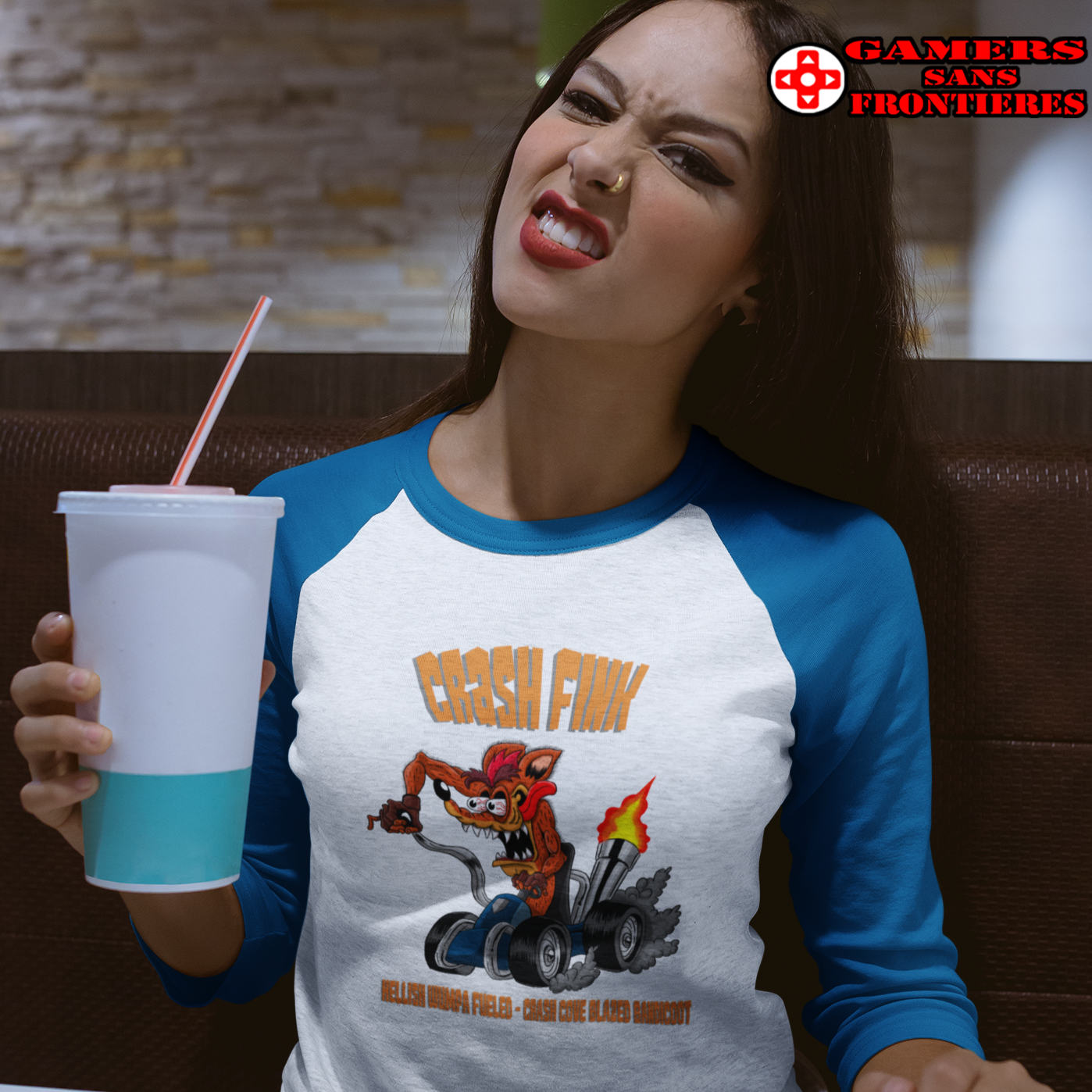 Baseball Tee - Crash Fink