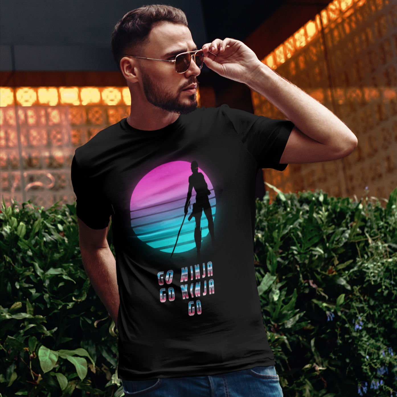 Metal Gear Men's Tee - Go Ninja Tee