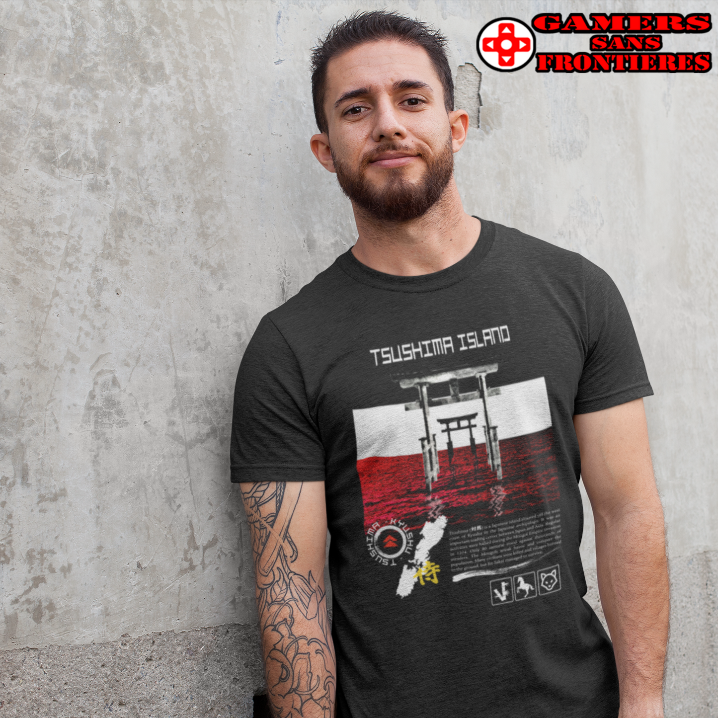 Ghost of Tsushima Men's Tee - Tsushima Island