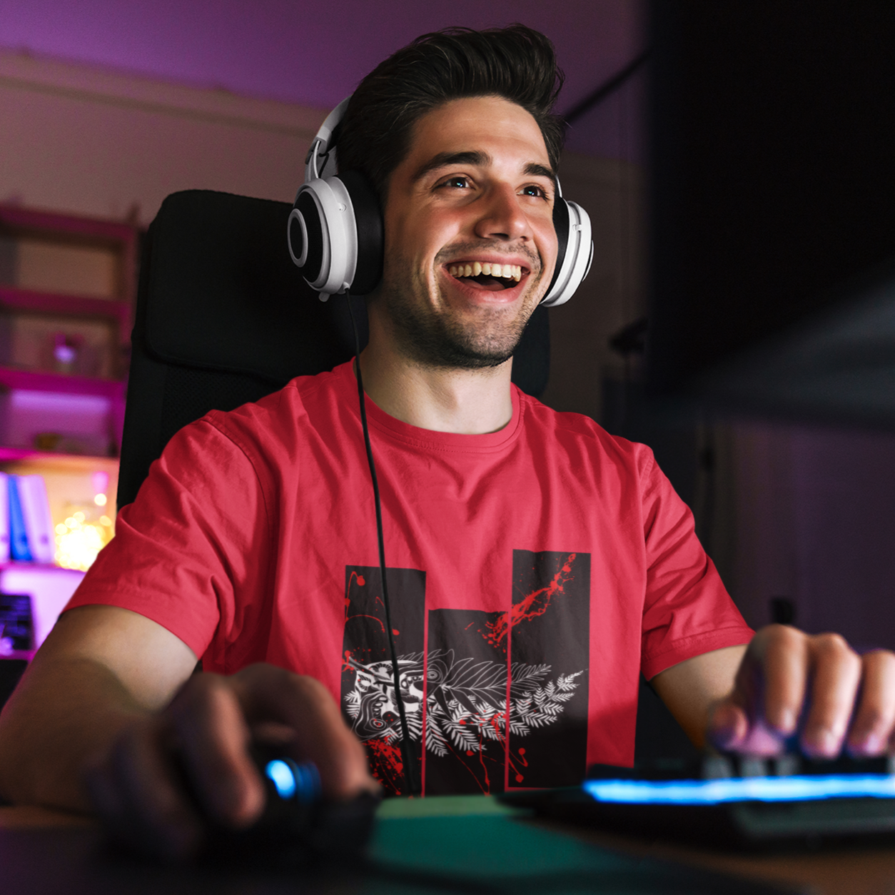 The Last of Us Men's Tee - Moth Tattoo White