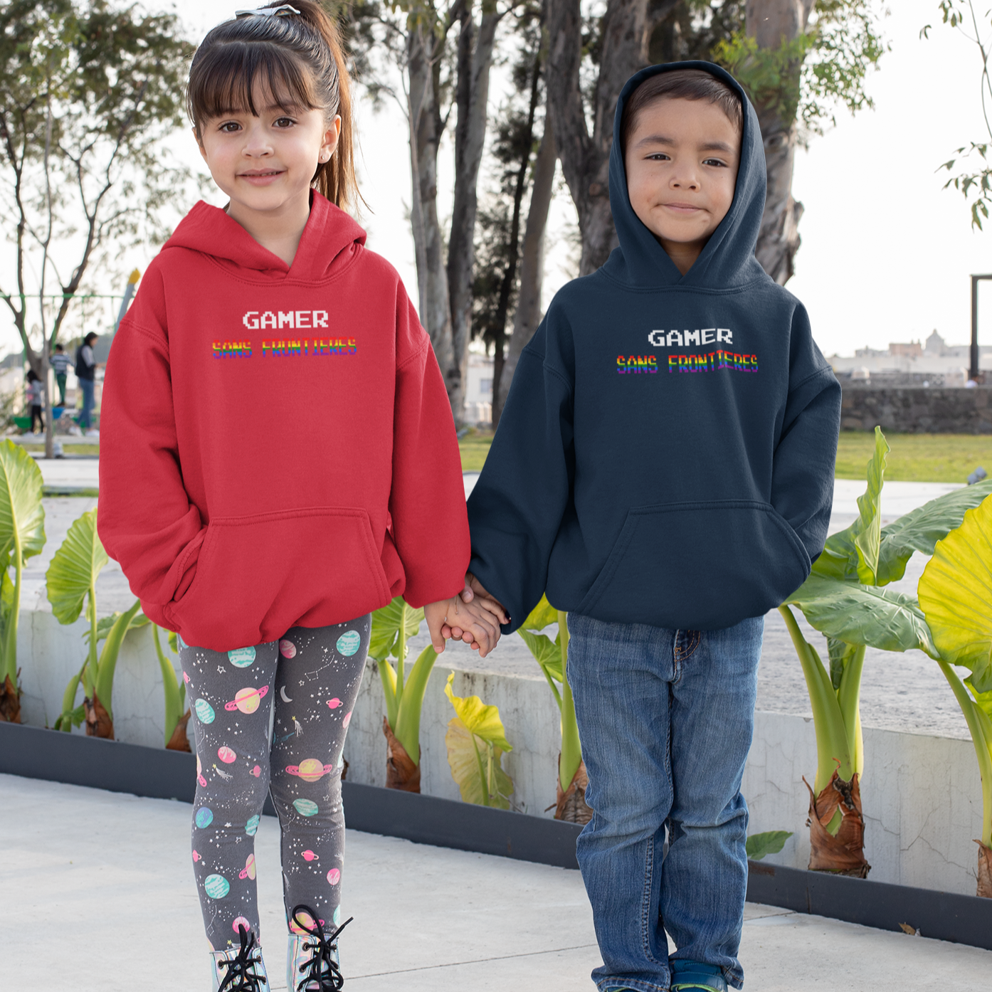 Gamers Sans Frontieres Kids' Hoodie - LGTB+GSF