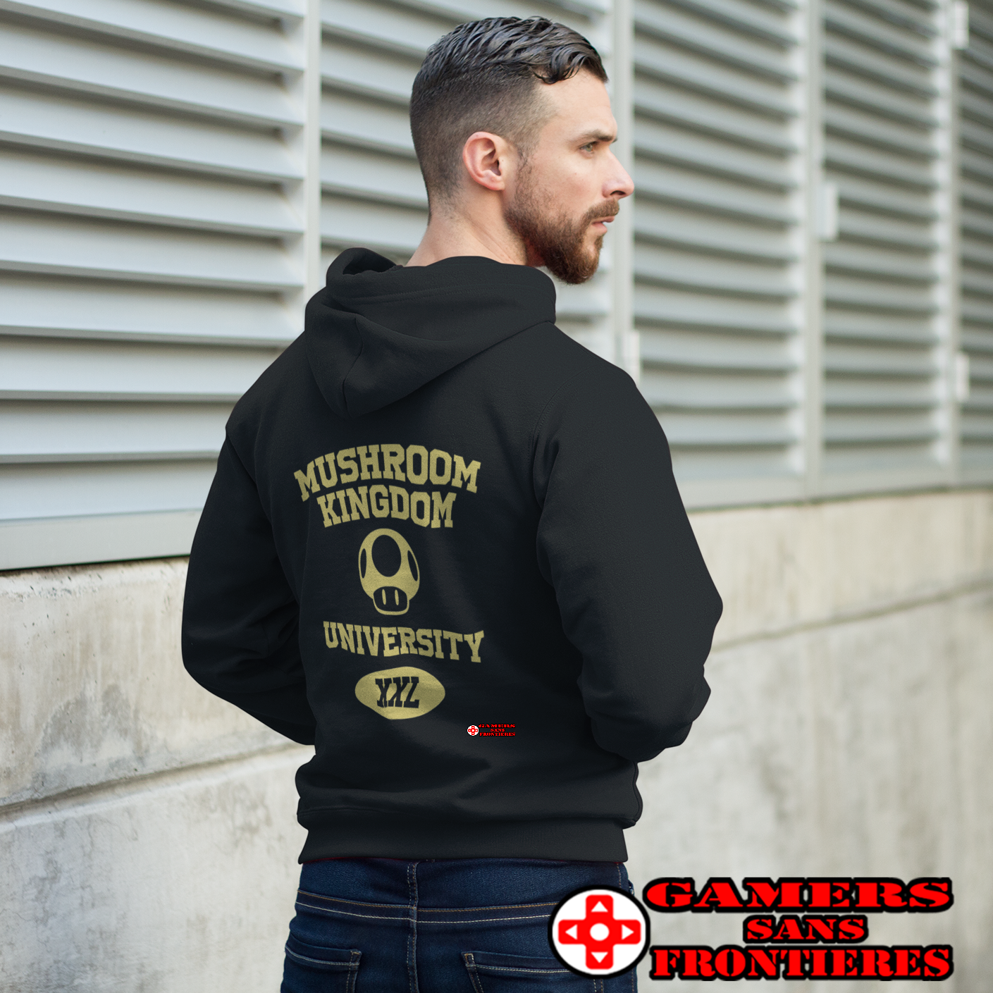 Unisex Hoodie - Mushroom Kingdom University