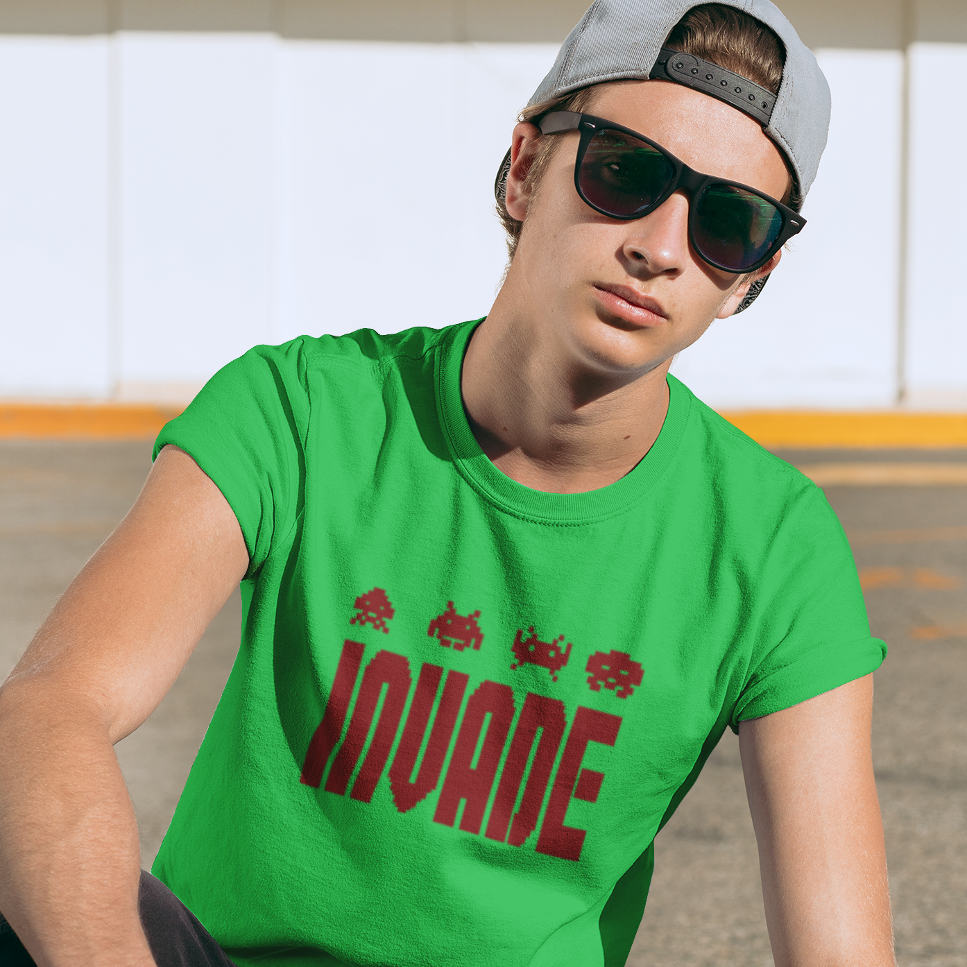 Space Invaders Men's Tee - Invasion