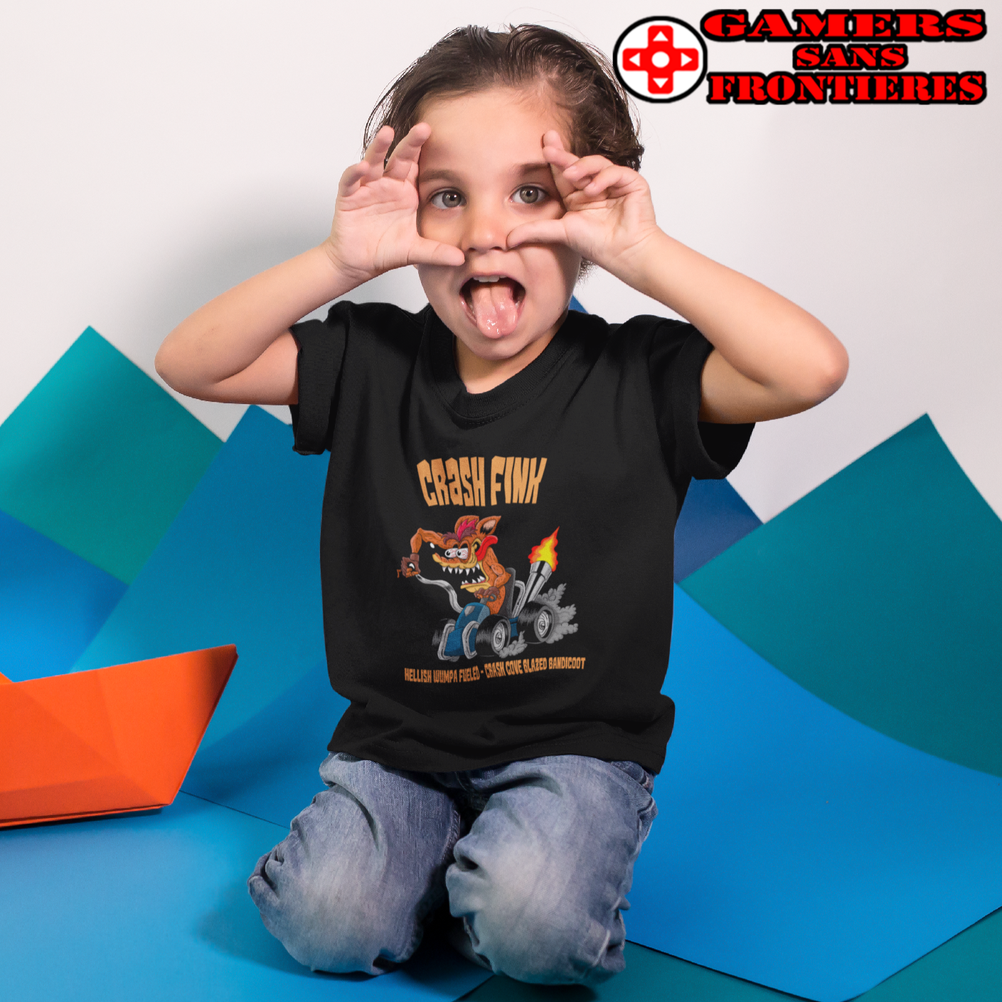 Kids' Tee - Crash Fink
